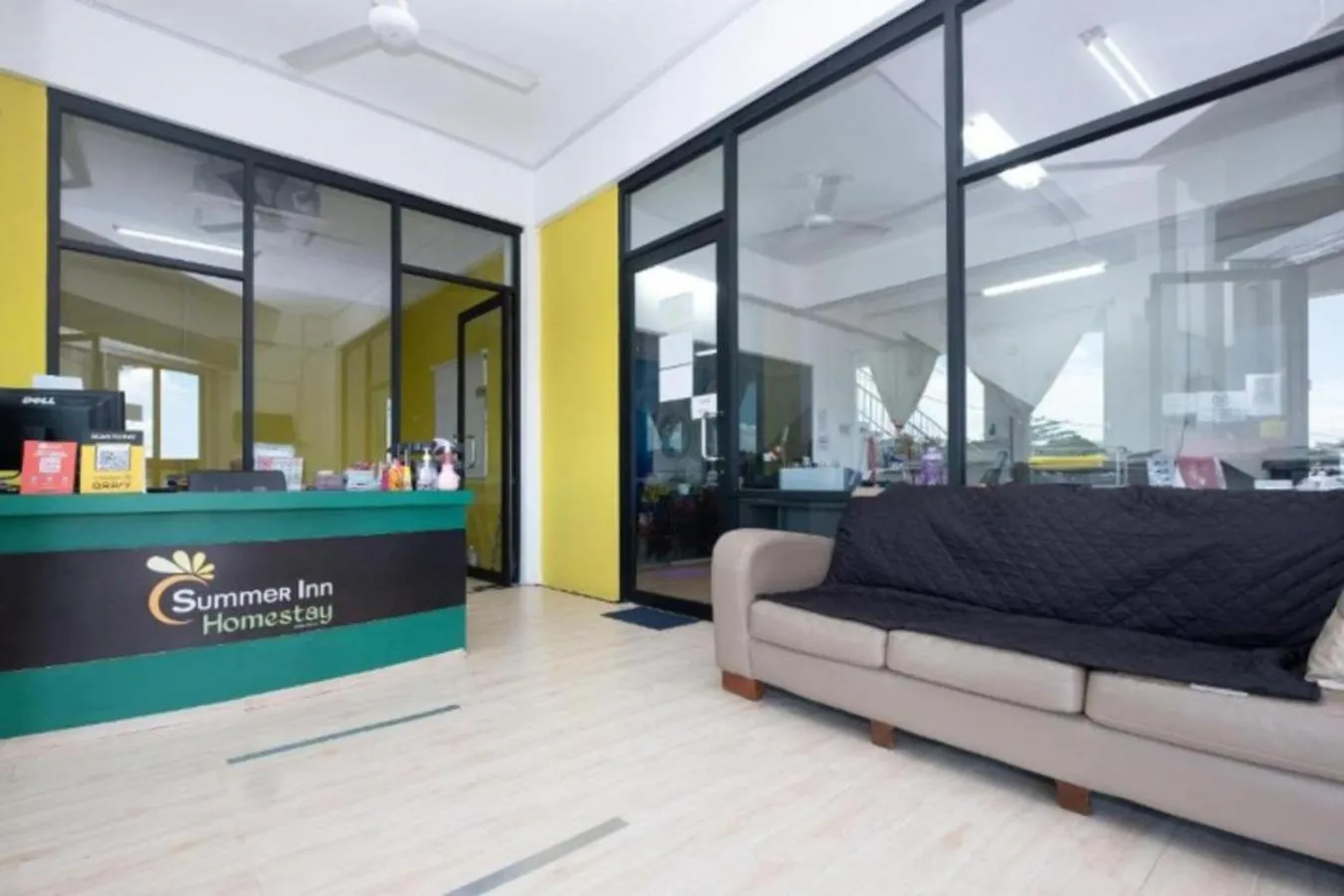 Lobby or reception in Summer Hotel