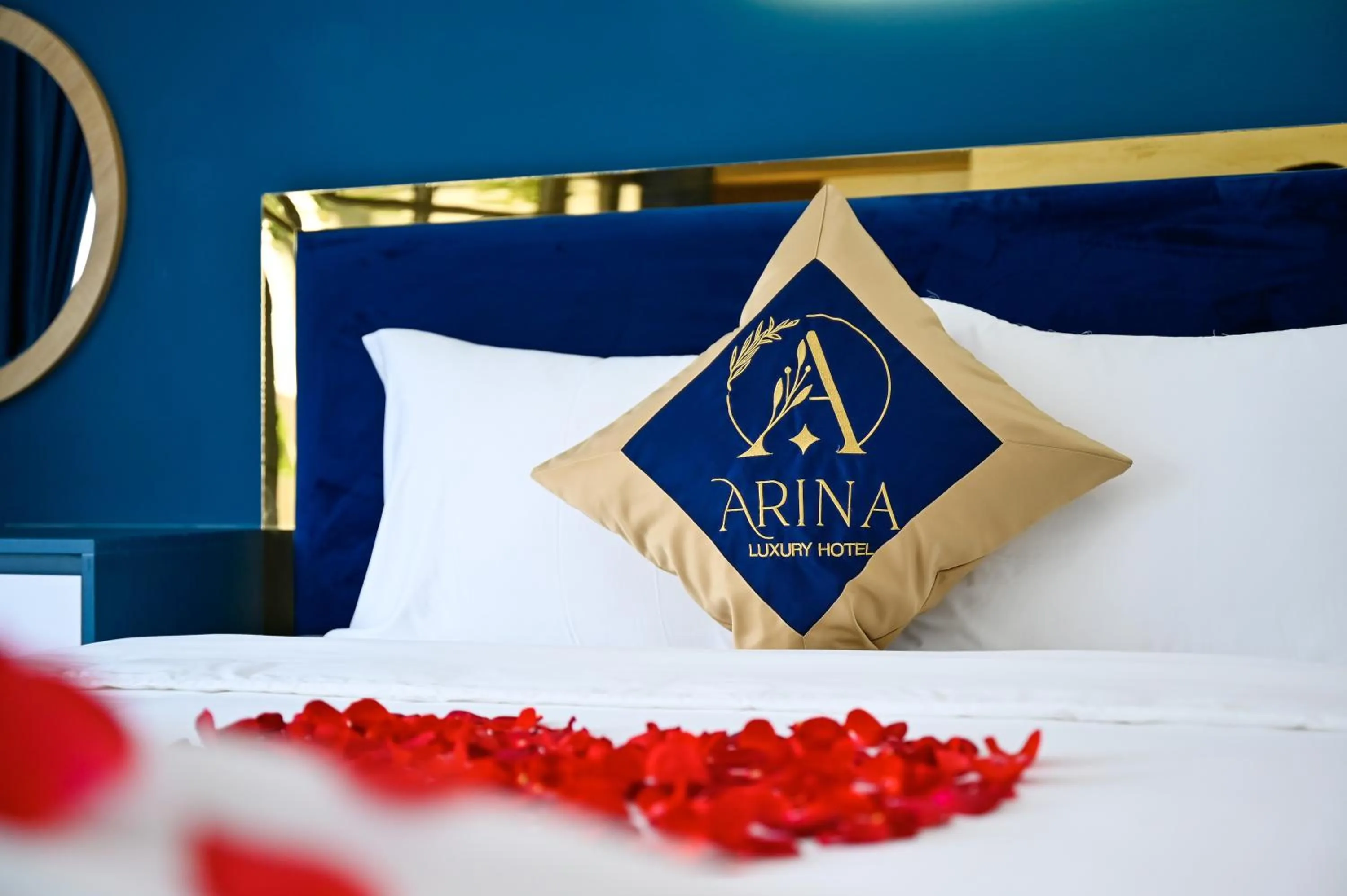 Bed in Arina Luxury Hotel - Vincom Tay Ninh