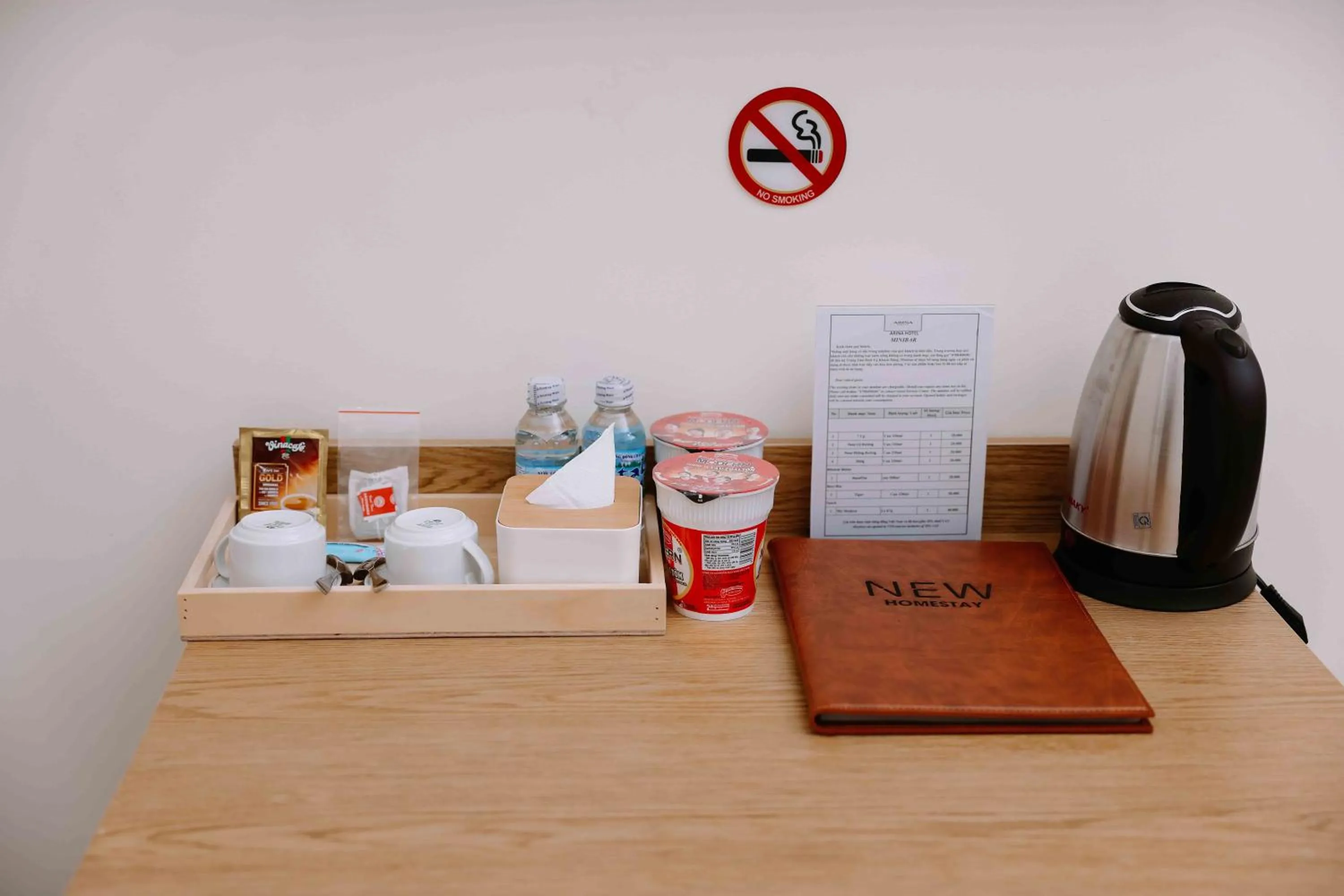 Text overlay in Arina Luxury Hotel - Vincom Tay Ninh