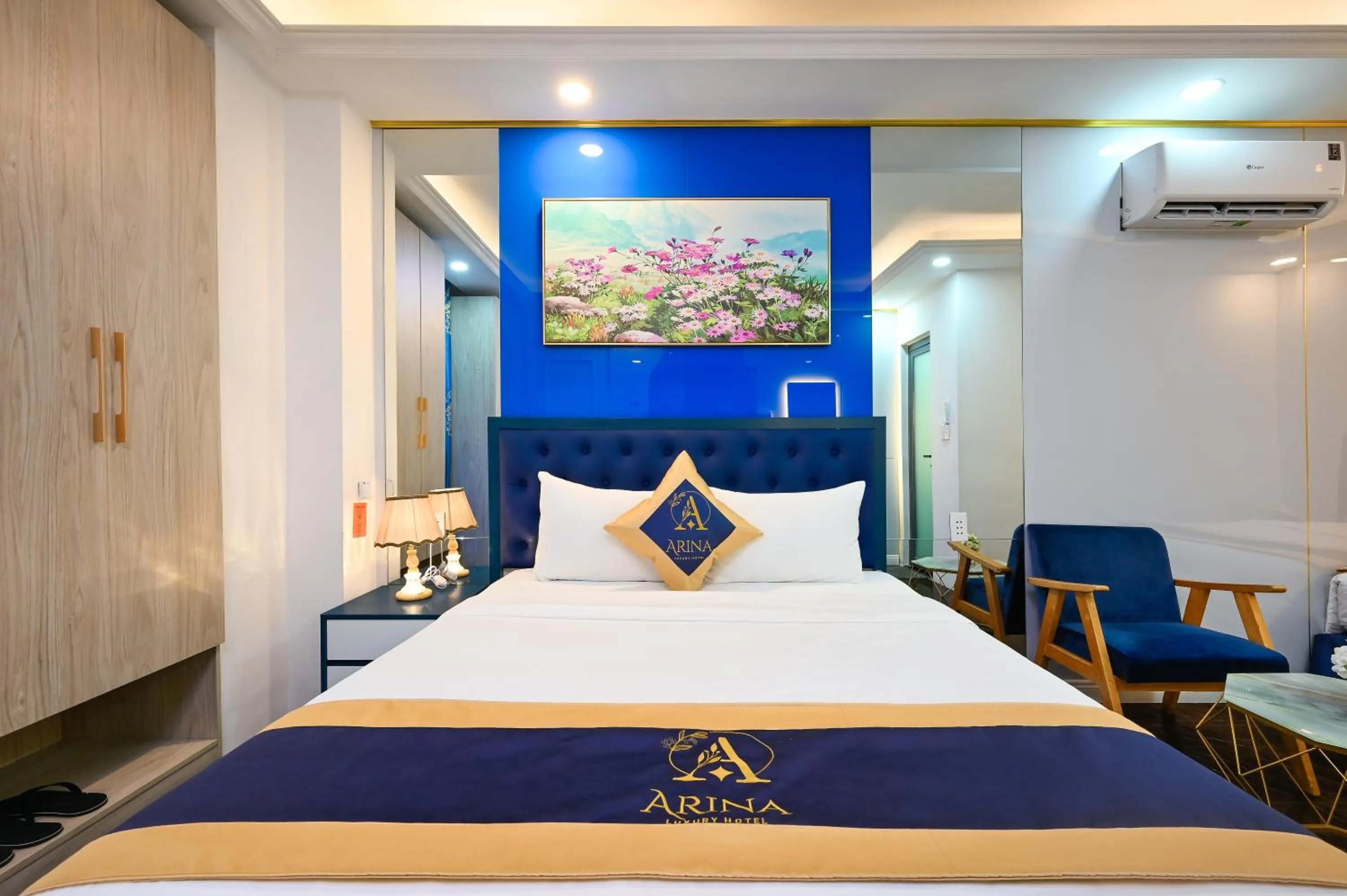 Photo of the whole room, Bed in Arina Luxury Hotel - Vincom Tay Ninh