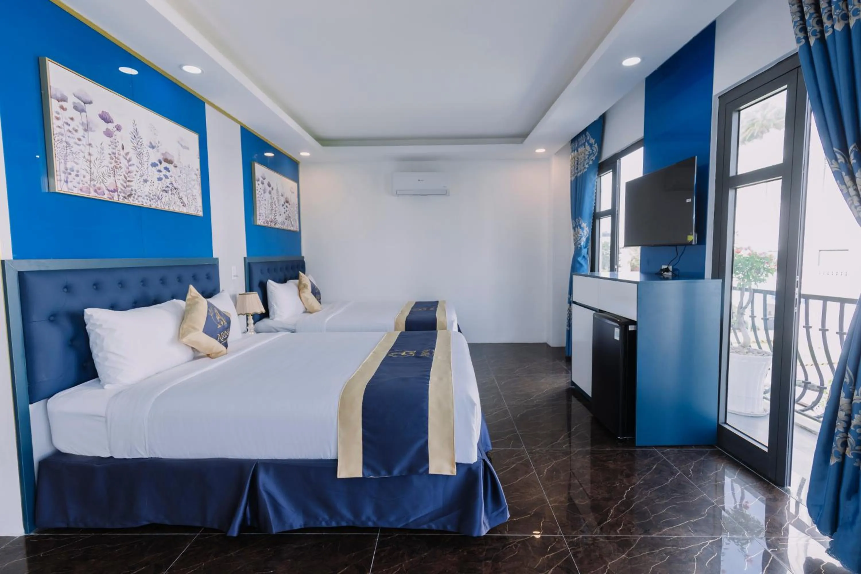 Bed in Arina Luxury Hotel - Vincom Tay Ninh