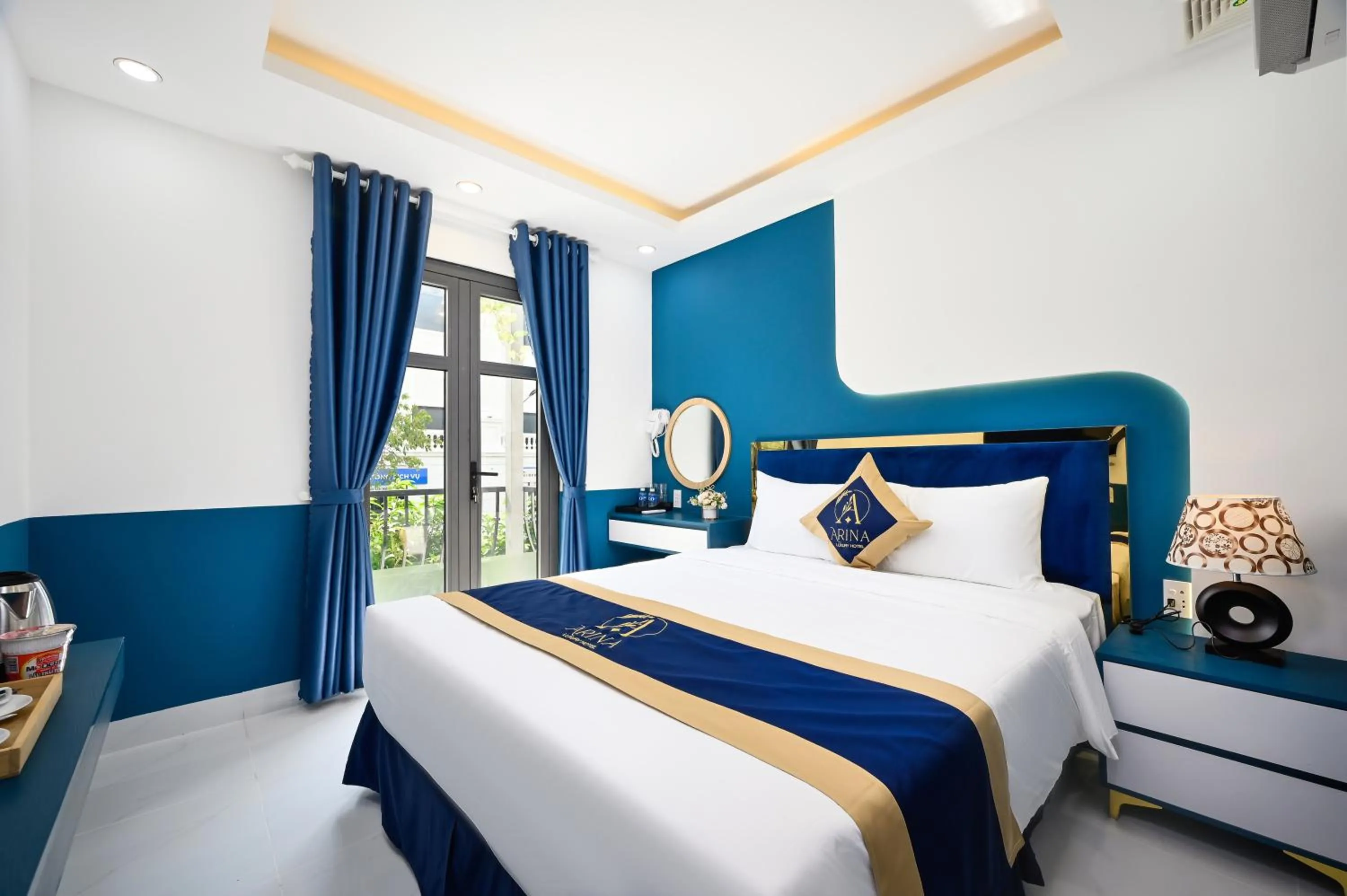 Bed in Arina Luxury Hotel - Vincom Tay Ninh
