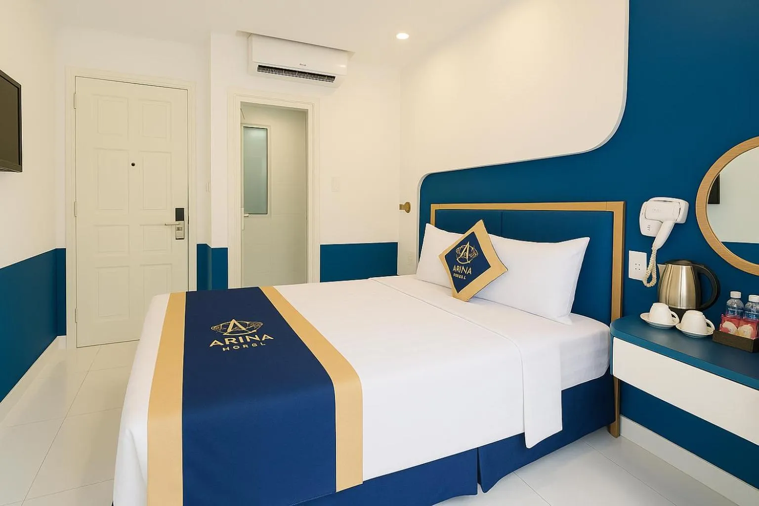 Photo of the whole room, Bed in Arina Luxury Hotel - Vincom Tay Ninh