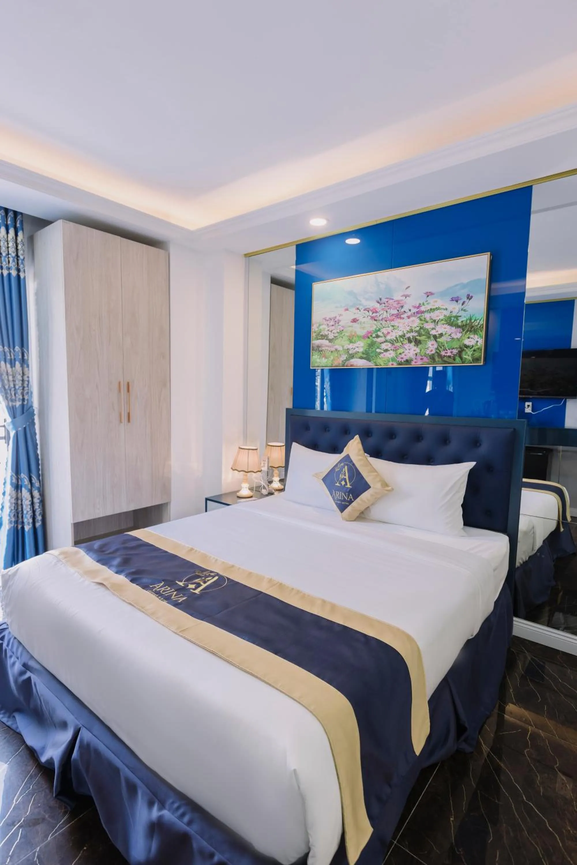 Bed in Arina Luxury Hotel - Vincom Tay Ninh