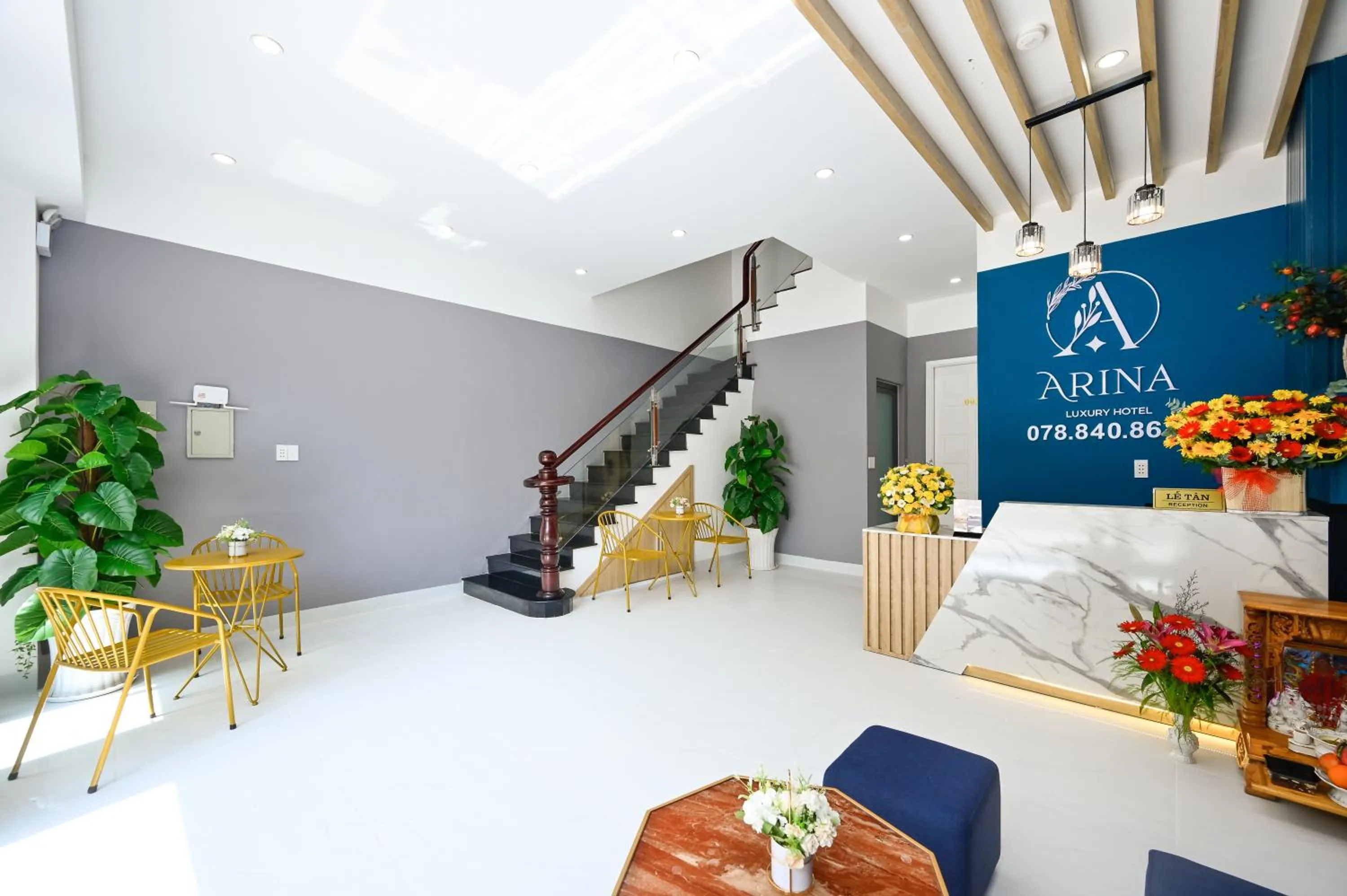 Seating area in Arina Luxury Hotel - Vincom Tay Ninh