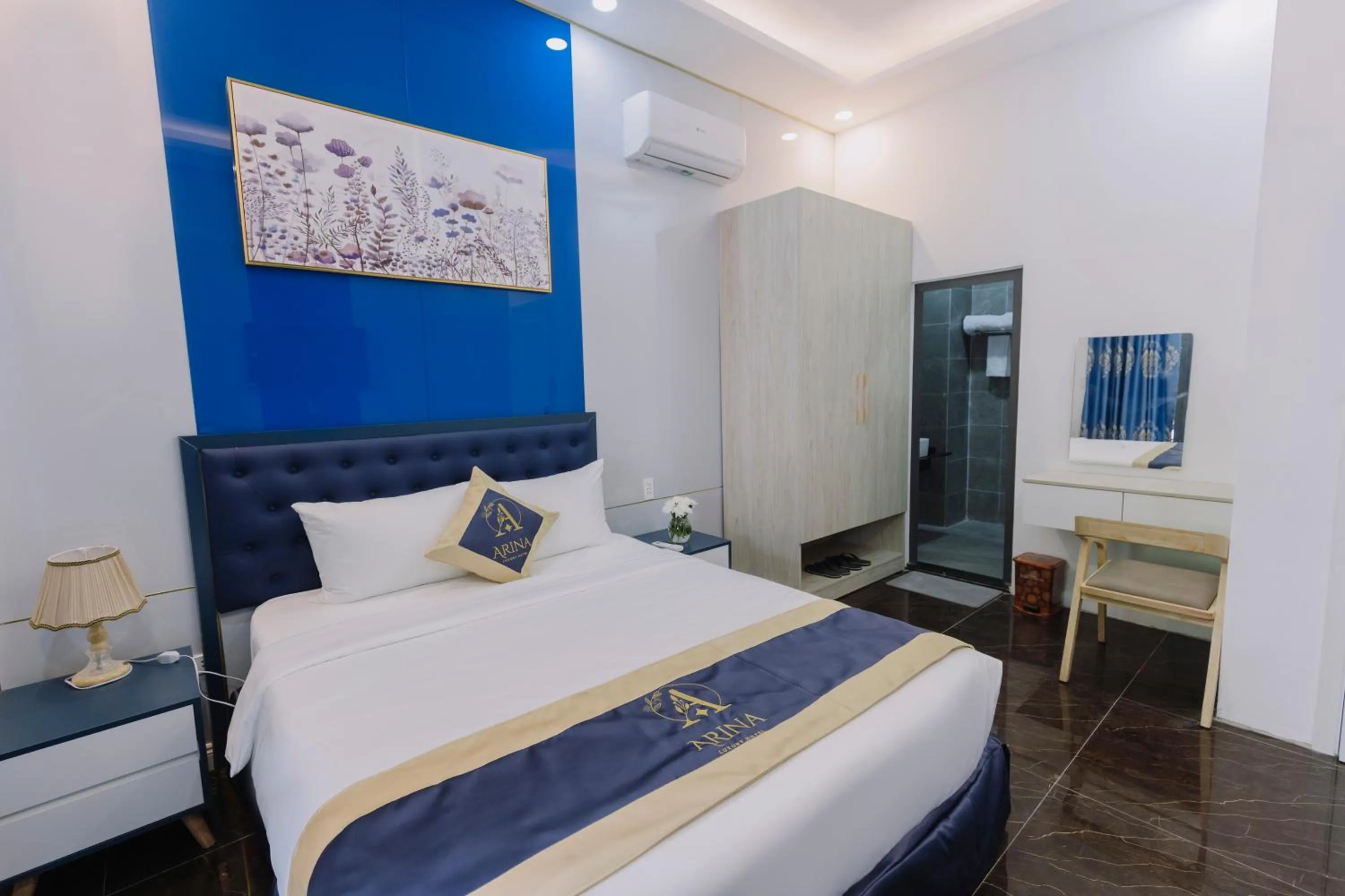 Bed in Arina Luxury Hotel - Vincom Tay Ninh