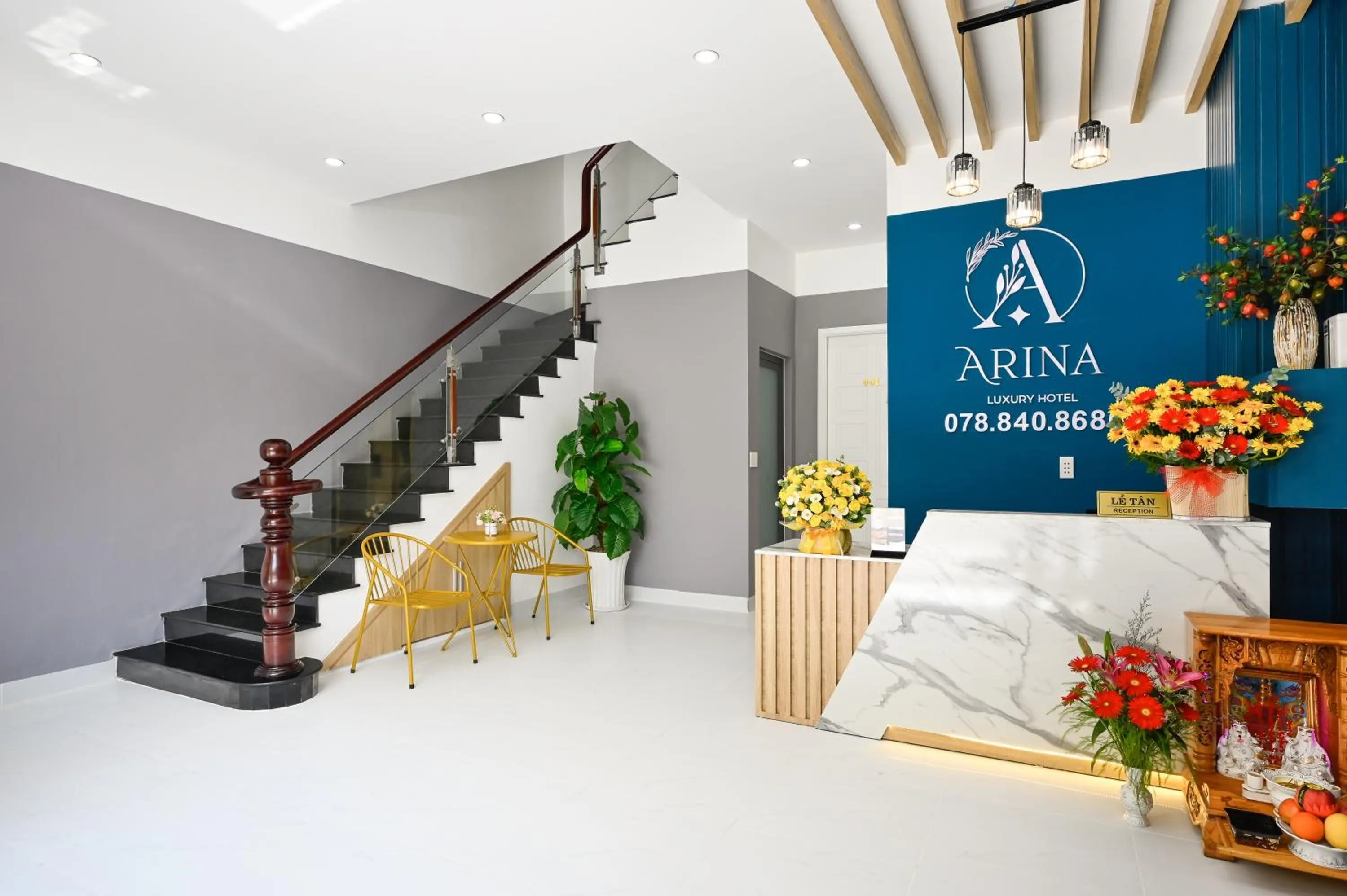 Living room in Arina Luxury Hotel - Vincom Tay Ninh