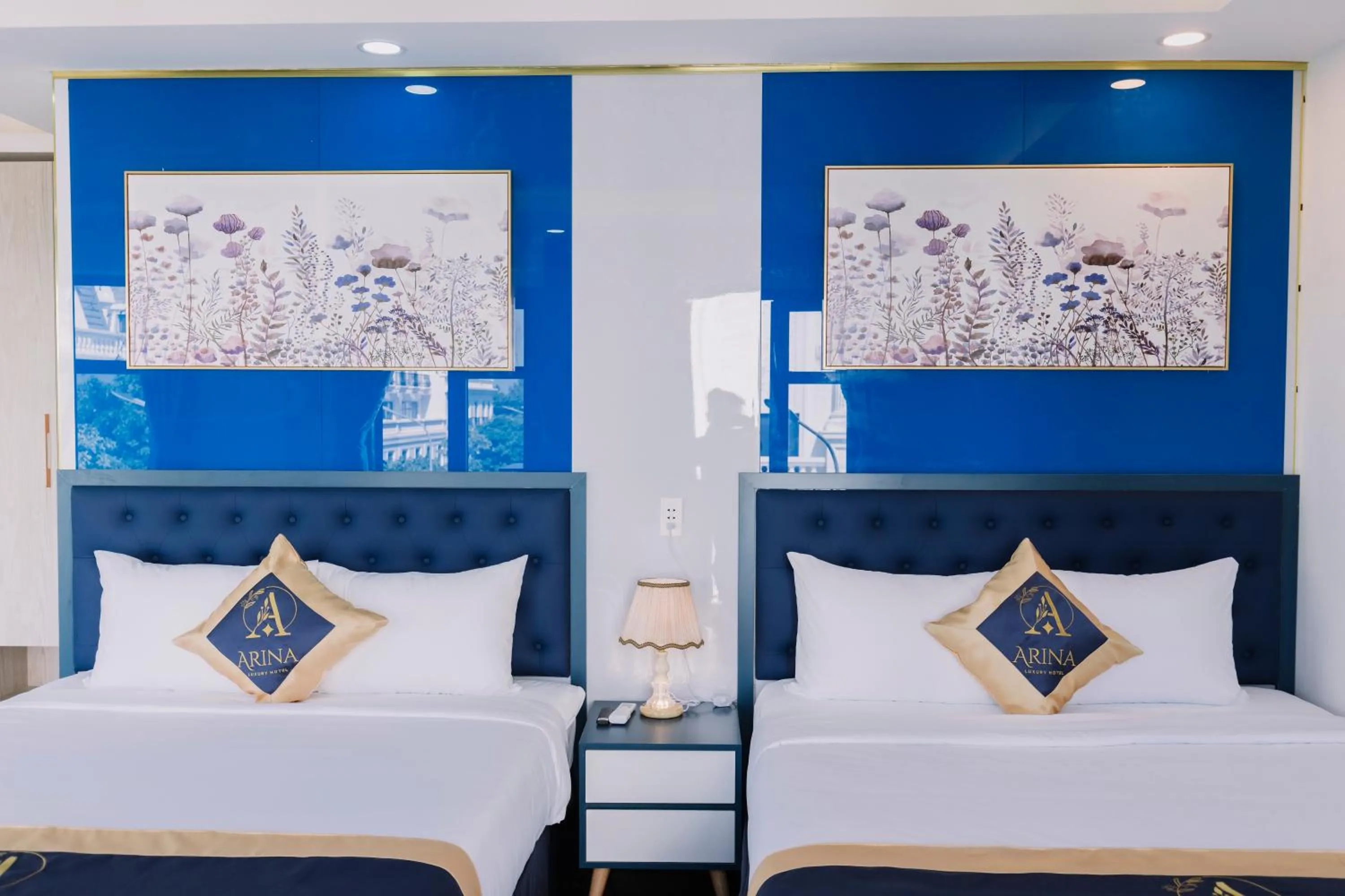 Bed in Arina Luxury Hotel - Vincom Tay Ninh