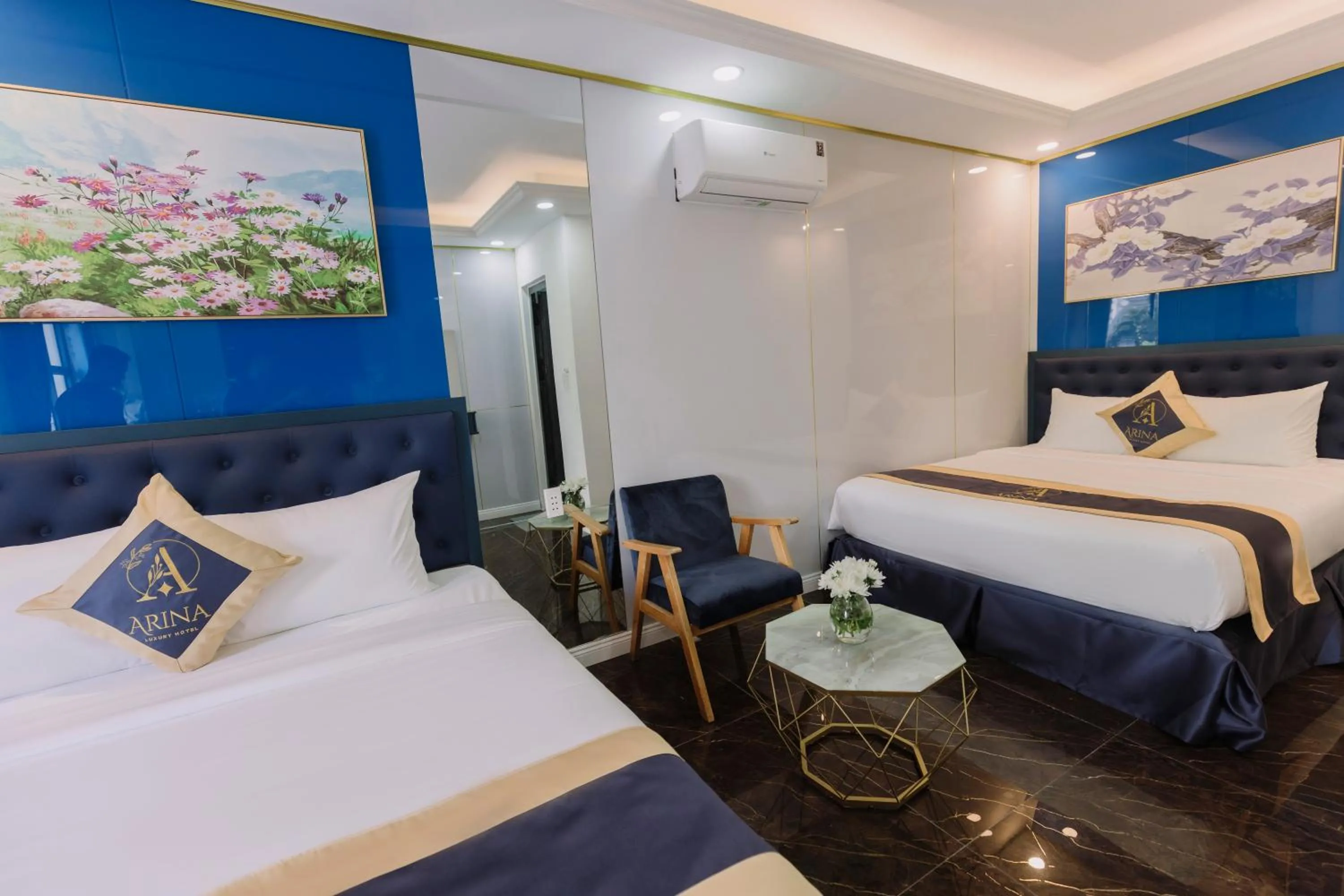 Bed in Arina Luxury Hotel - Vincom Tay Ninh