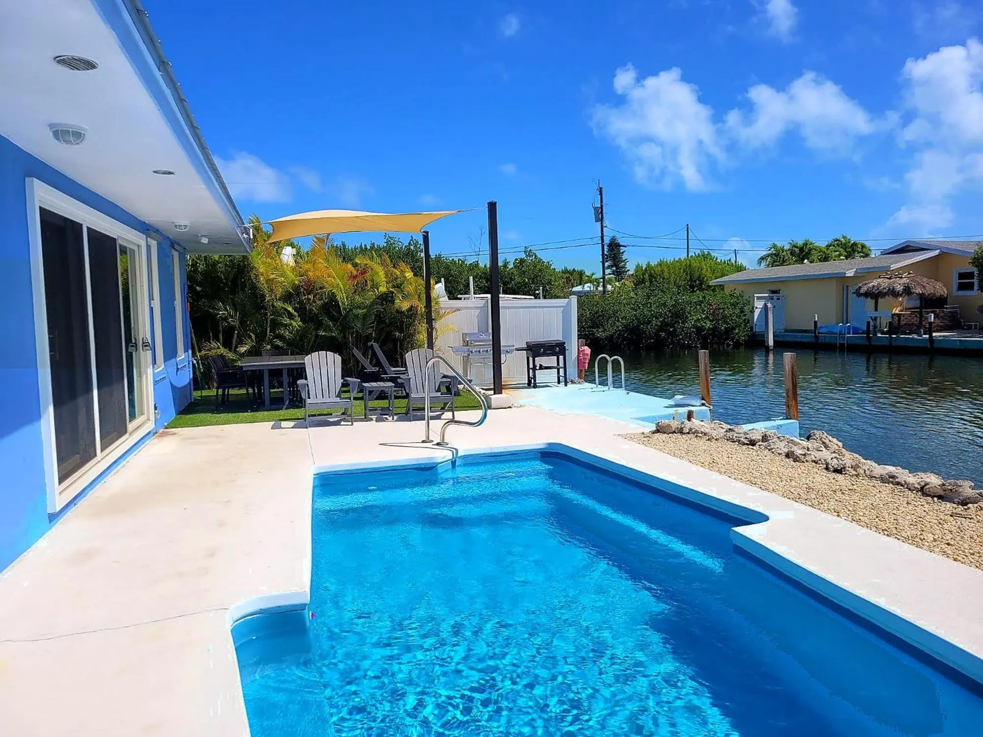 4BR Sombrero Beach House on Canal w Dock & Pool