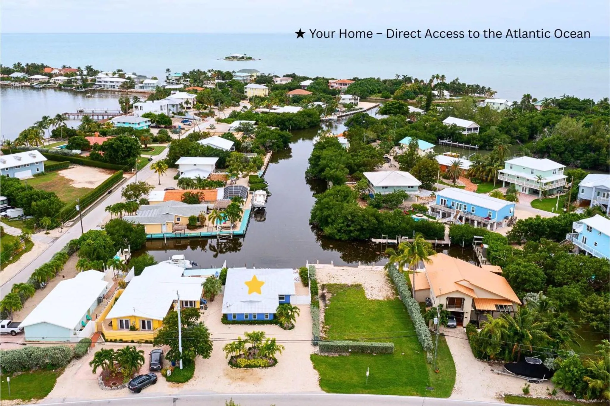4BR Sombrero Beach House on Canal w Dock & Pool