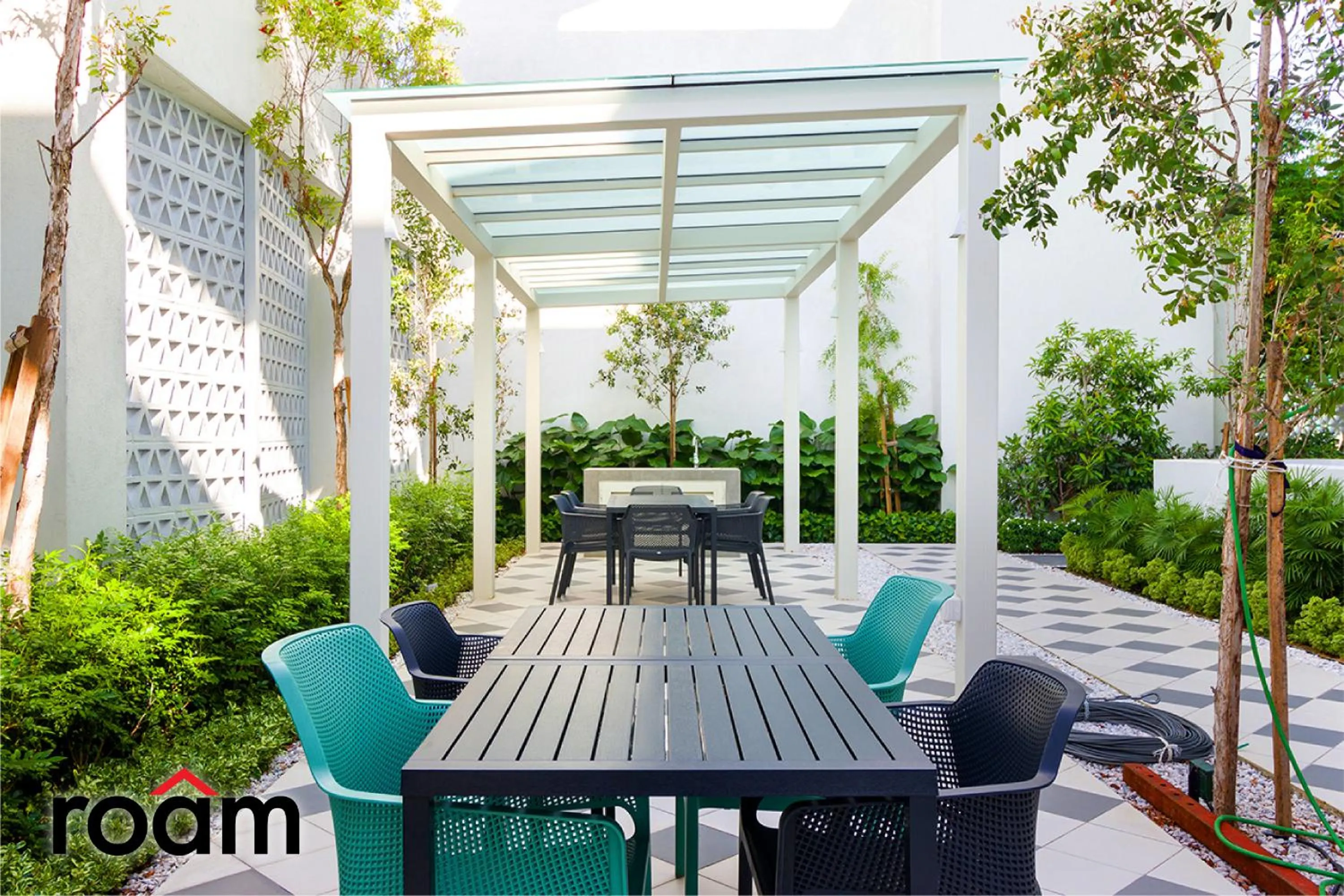 Seating area in UNA Residences, Sunway KL