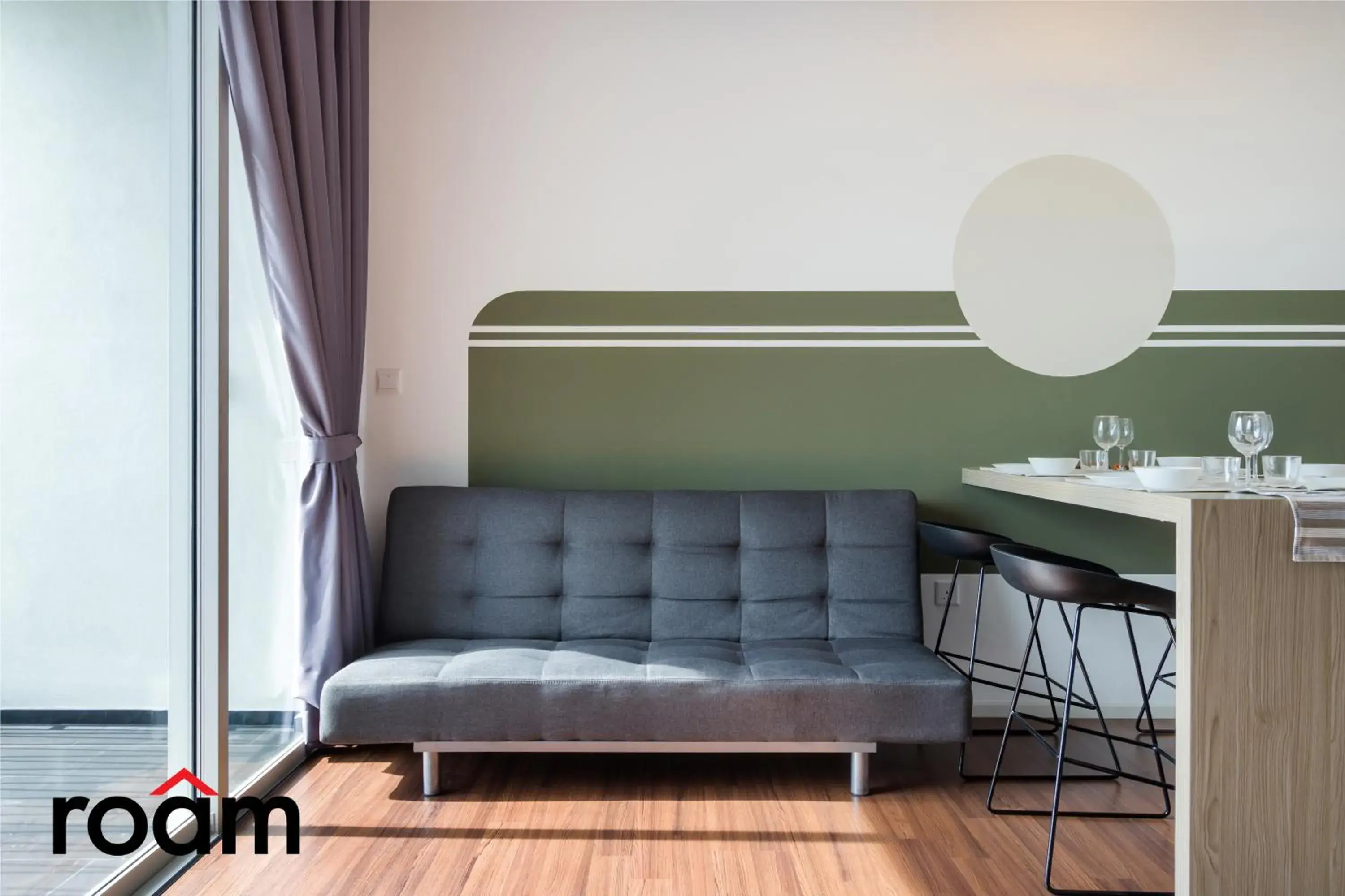 Living room in UNA Residences, Sunway KL Living room in UNA Residences, Sunway KL