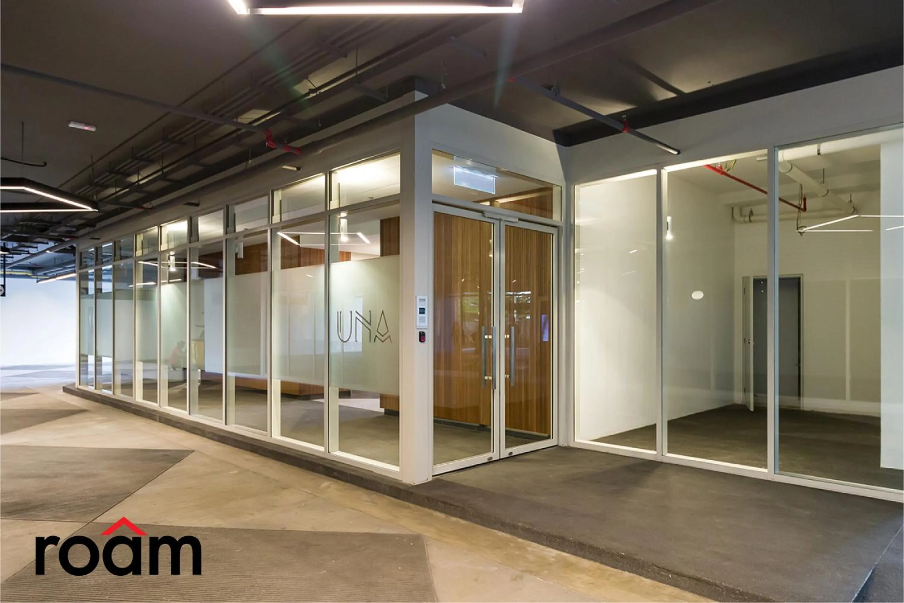 Facade/entrance in UNA Residences, Sunway KL