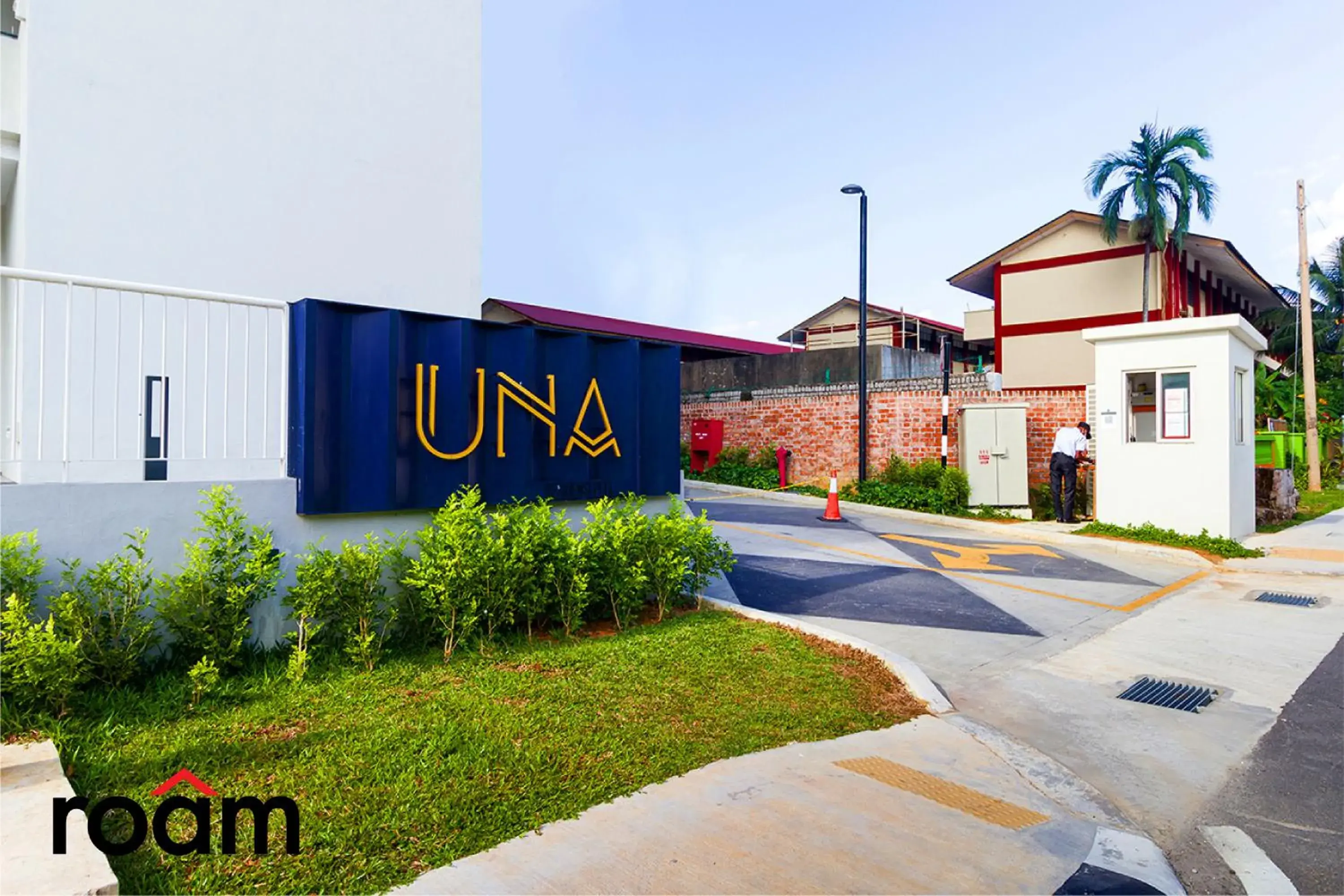 Facade/entrance in UNA Residences, Sunway KL Facade/entrance in UNA Residences, Sunway KL