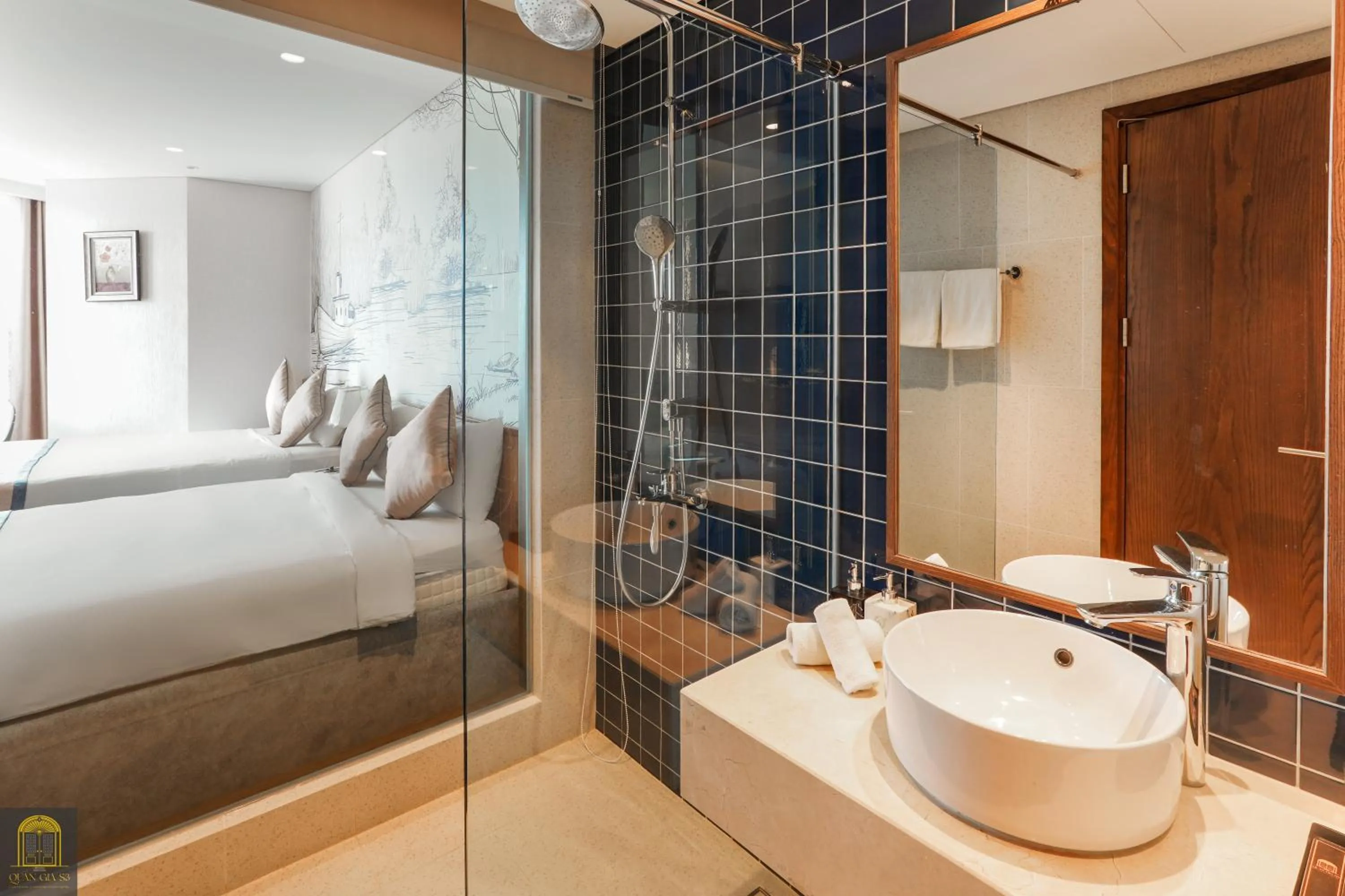 Bed in Mandala Pearl Azure Retreat