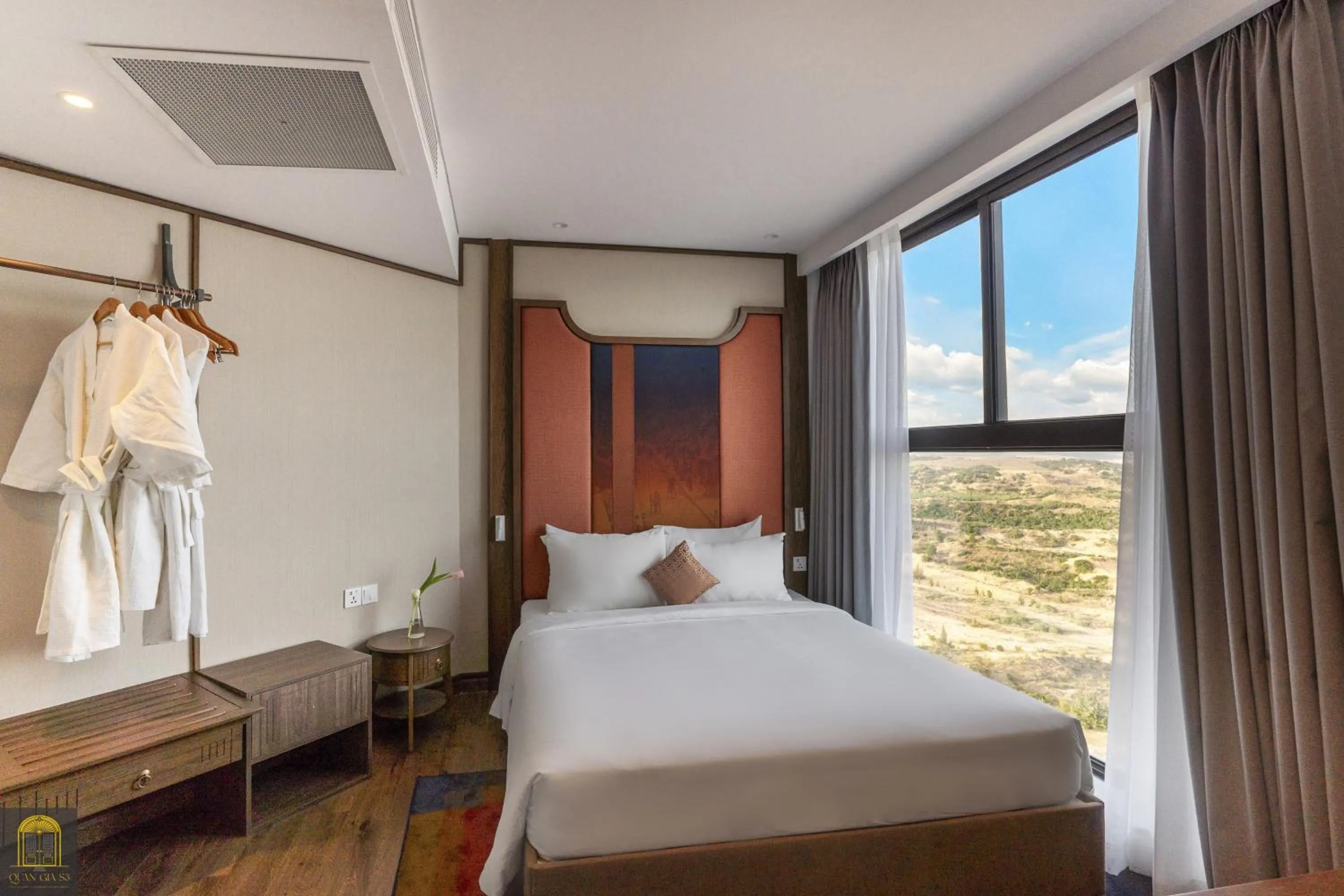 Bed in Mandala Pearl Azure Retreat