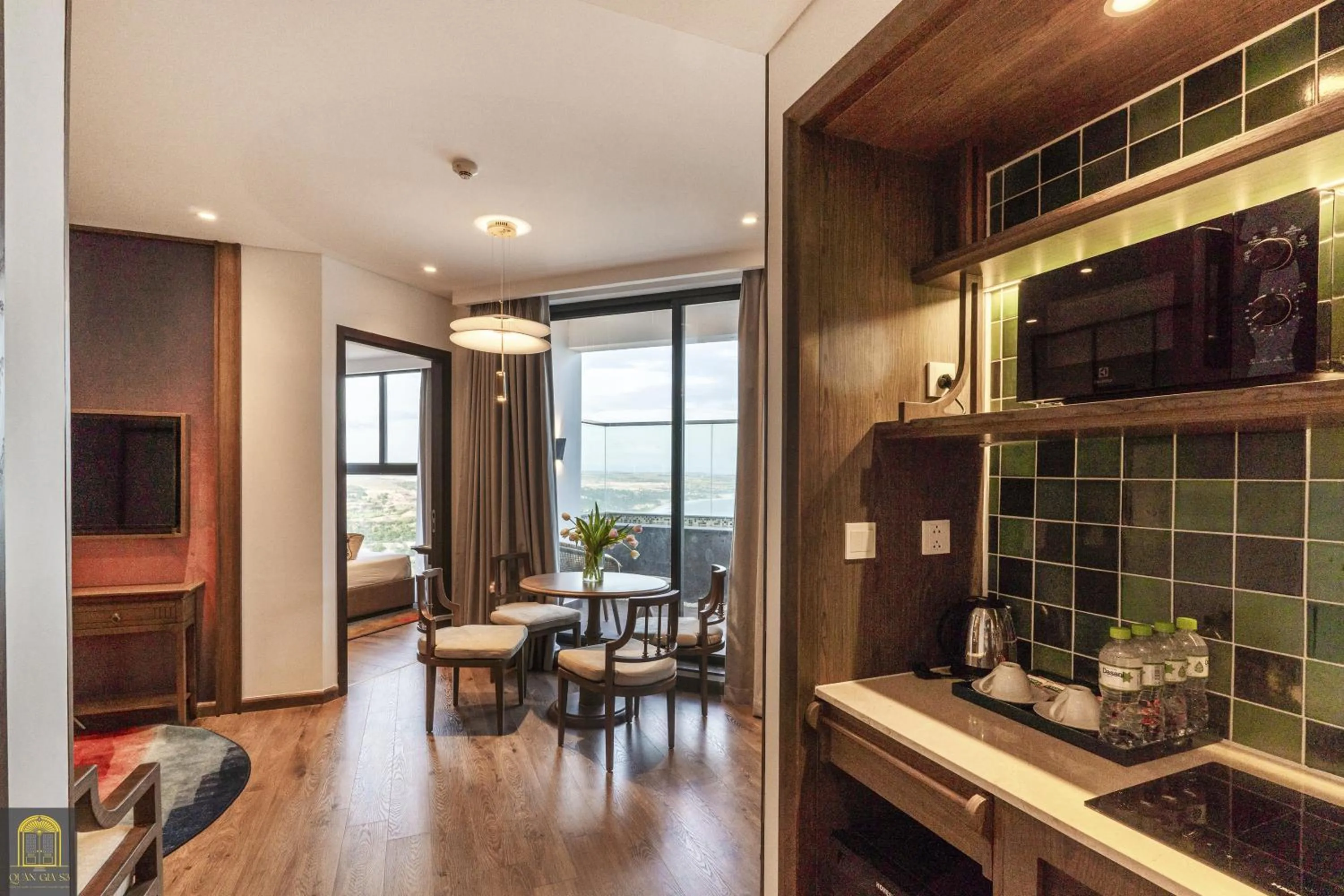 Kitchen or kitchenette in Mandala Pearl Azure Retreat