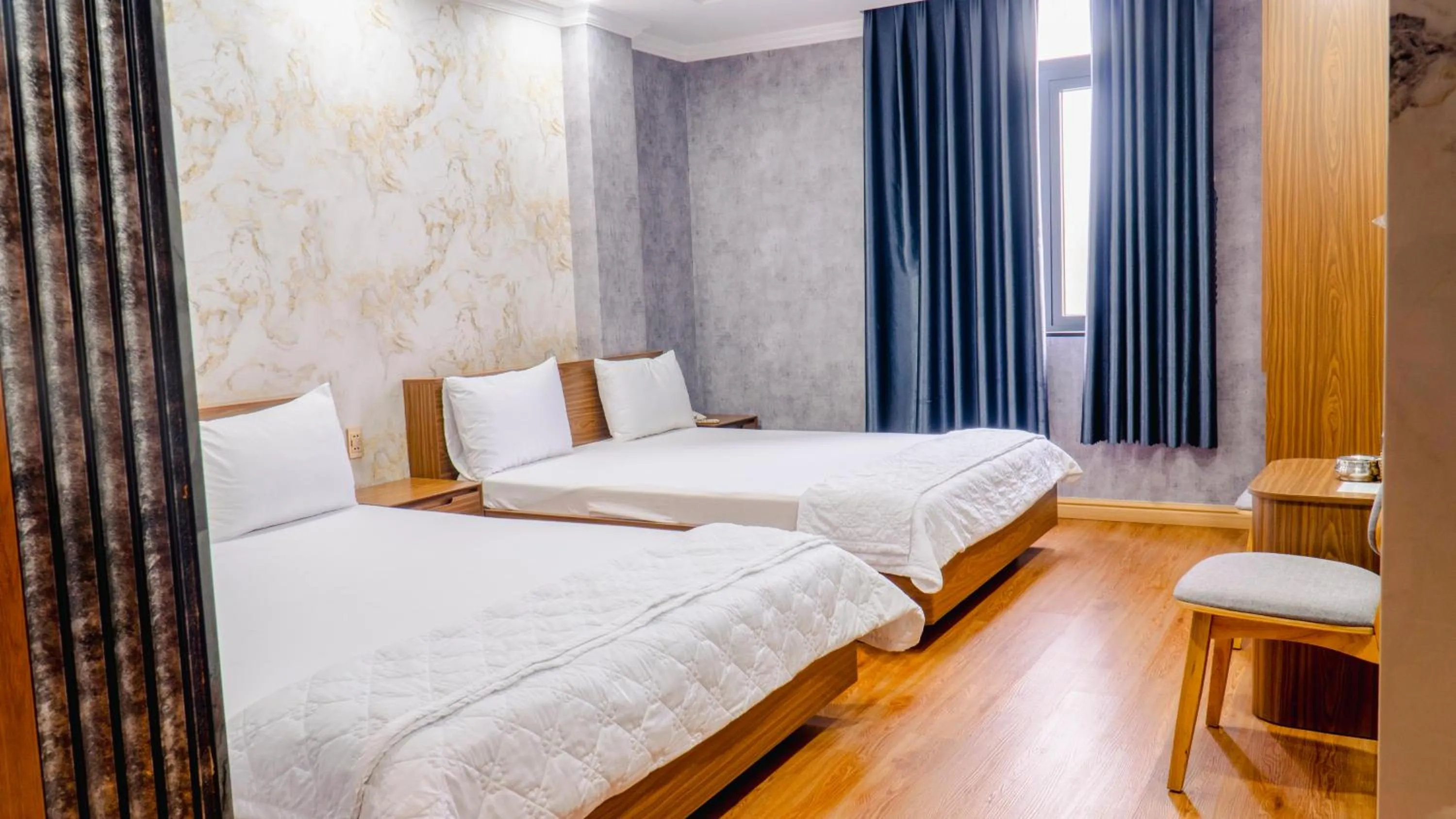 Bed in Thanh Binh Premium Hotel