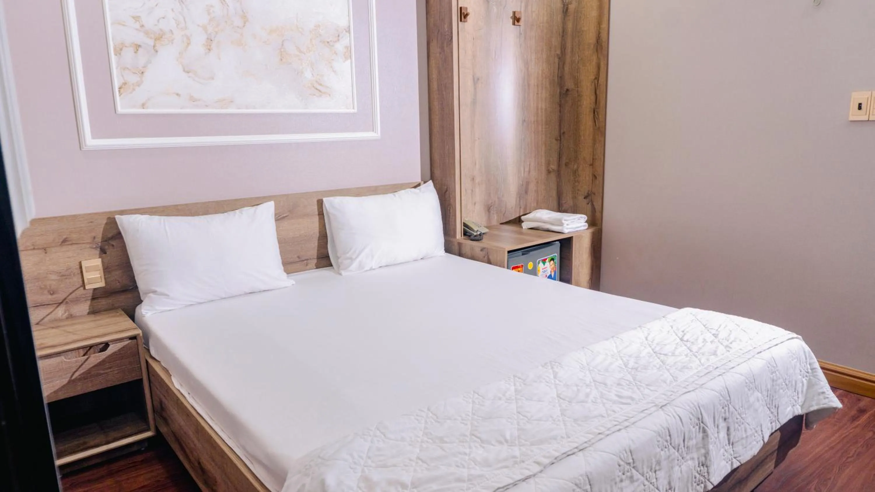 Bed in Thanh Binh Premium Hotel