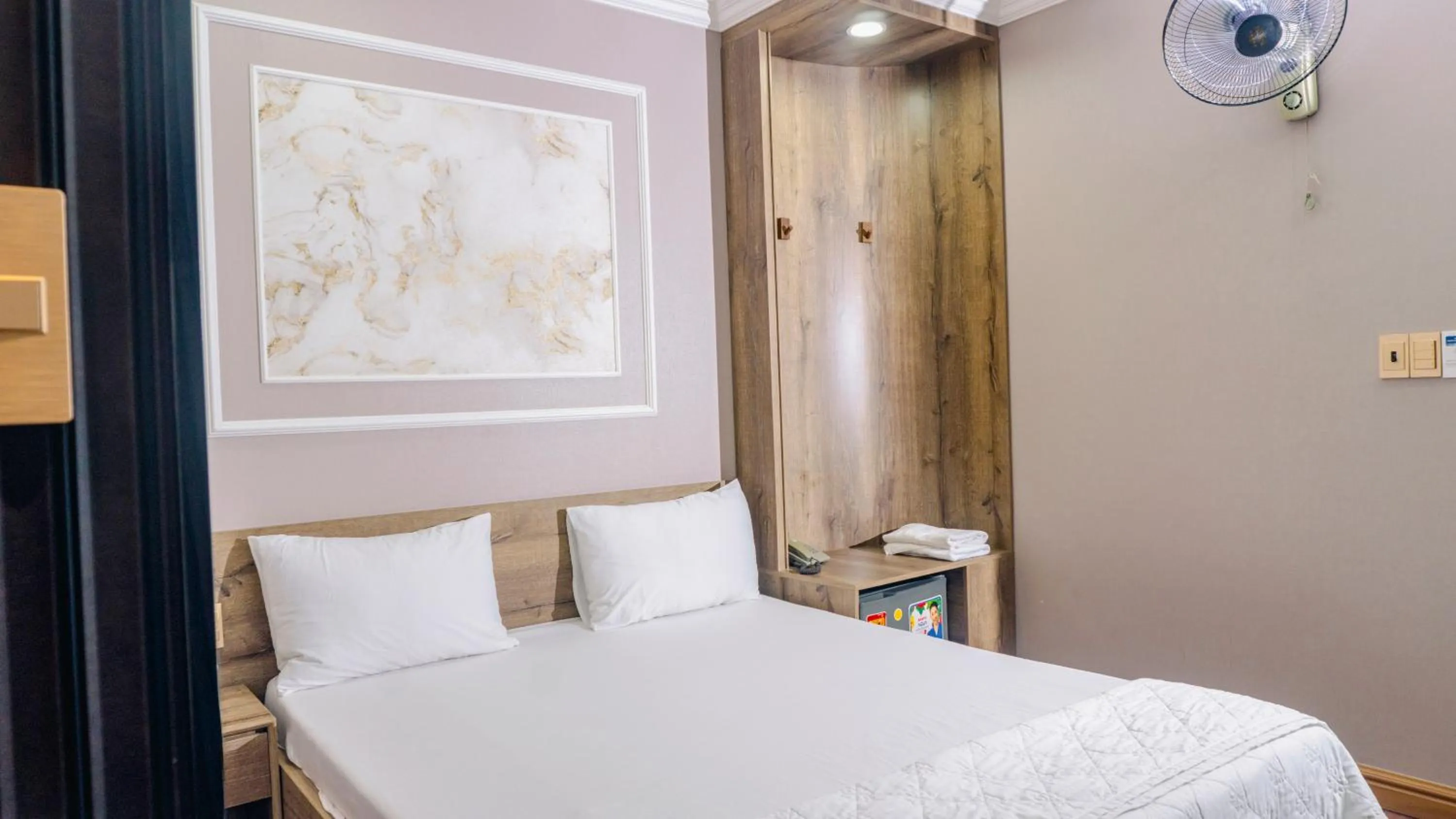 Bed in Thanh Binh Premium Hotel