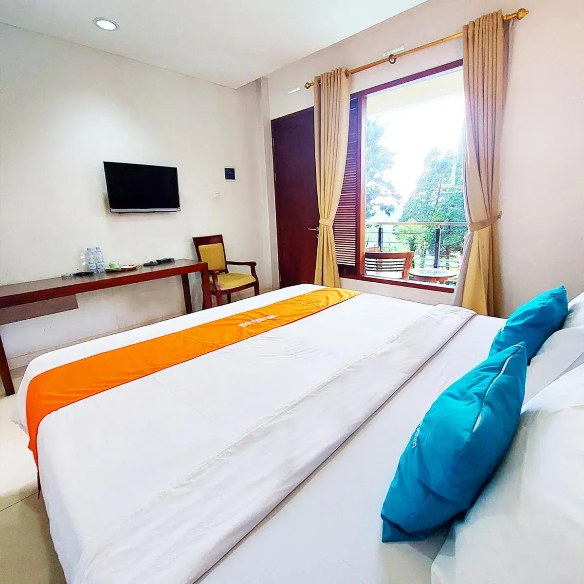 Bed in Sangga Buana Resort & Convention Hotel Bed in Sangga Buana Resort & Convention Hotel