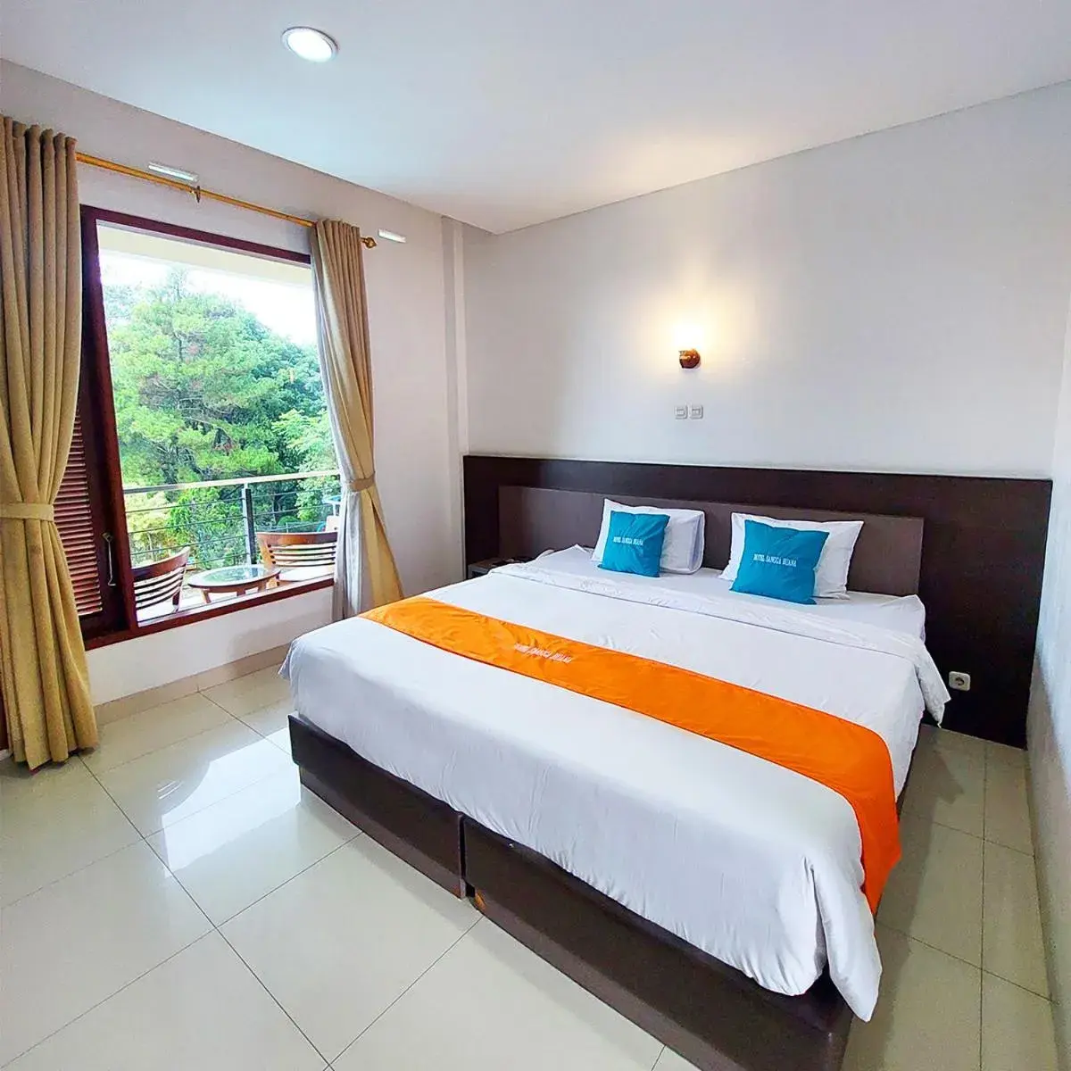 Bed in Sangga Buana Resort & Convention Hotel Bed in Sangga Buana Resort & Convention Hotel