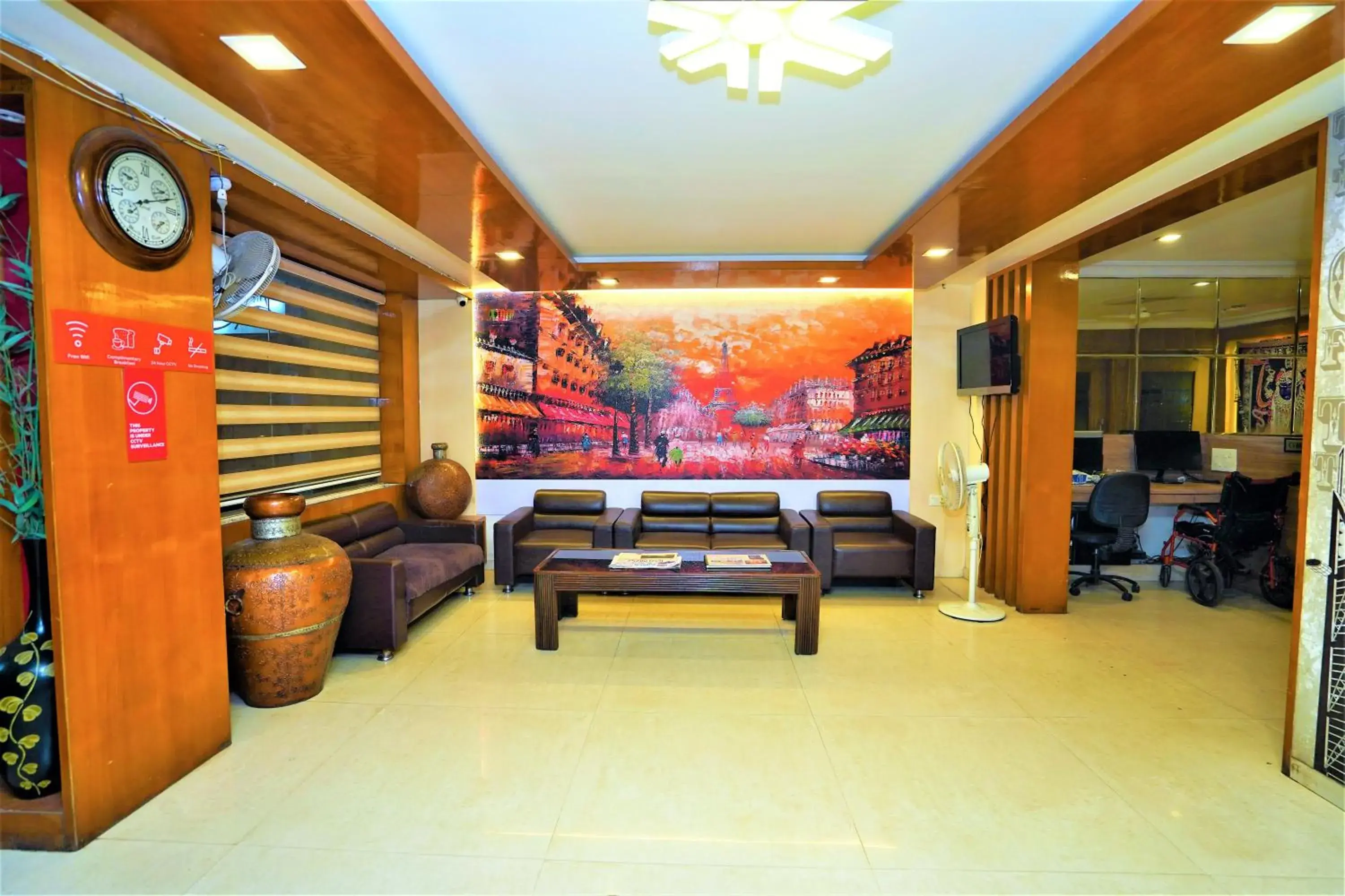 Lobby or reception in New Hotel Europa Inn Lobby or reception in New Hotel Europa Inn