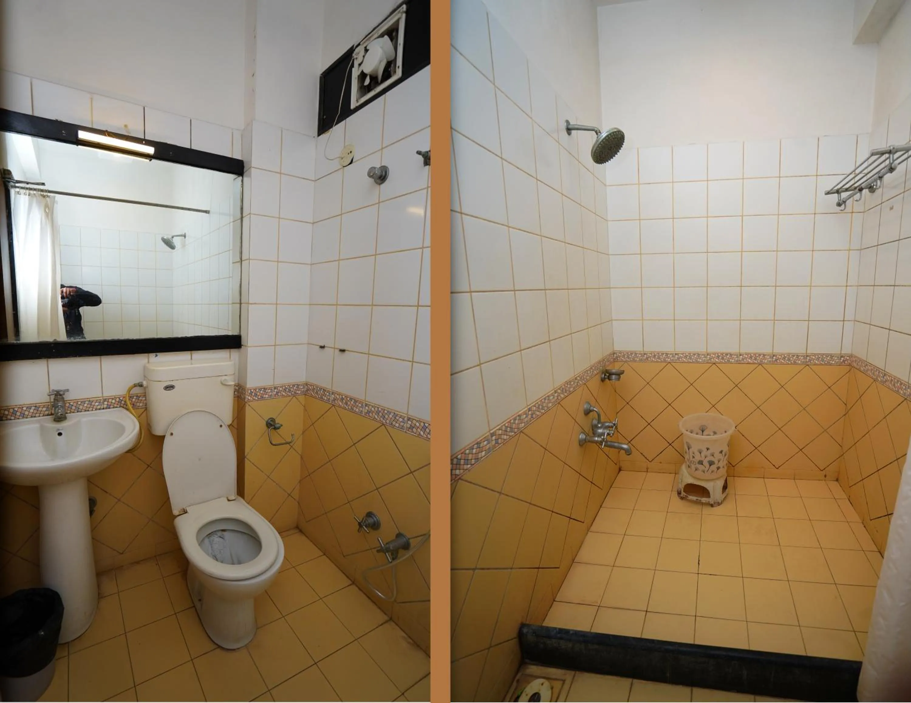 Bathroom in New Hotel Europa Inn