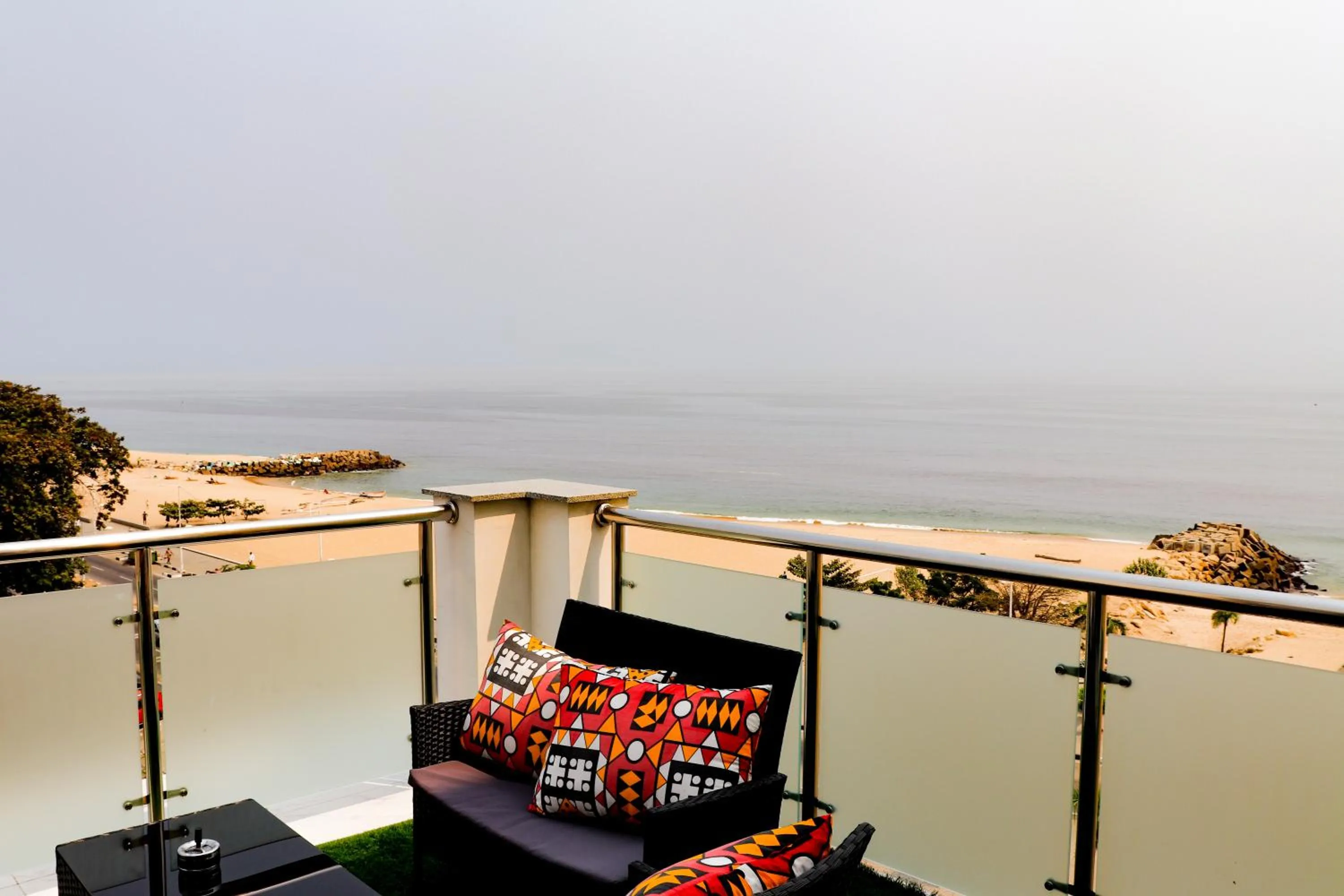 Seating area in Hotel Coral Da Ilha