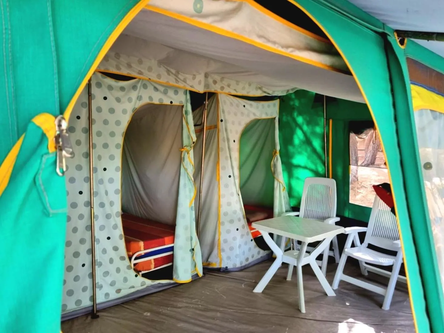 Living room in Camping Bella Sardinia