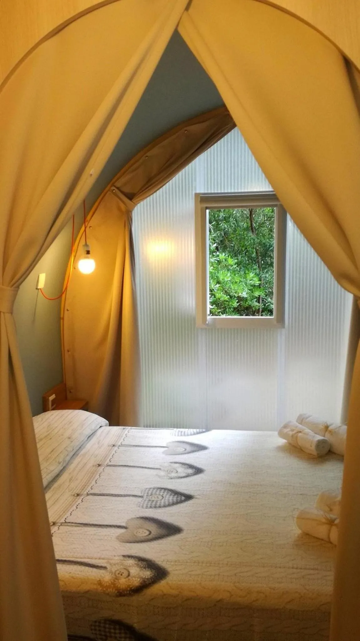 Bed in Camping Bella Sardinia