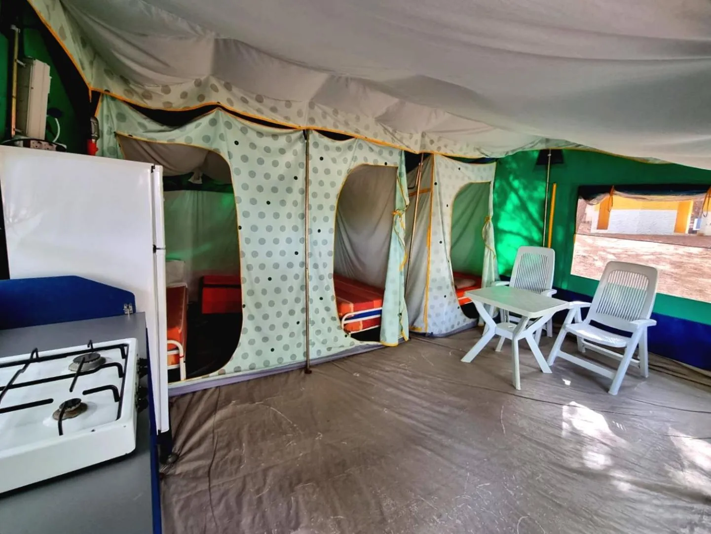 Bed in Camping Bella Sardinia