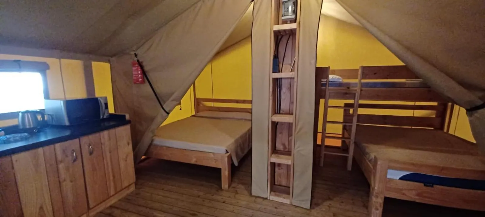 Bed in Camping Bella Sardinia