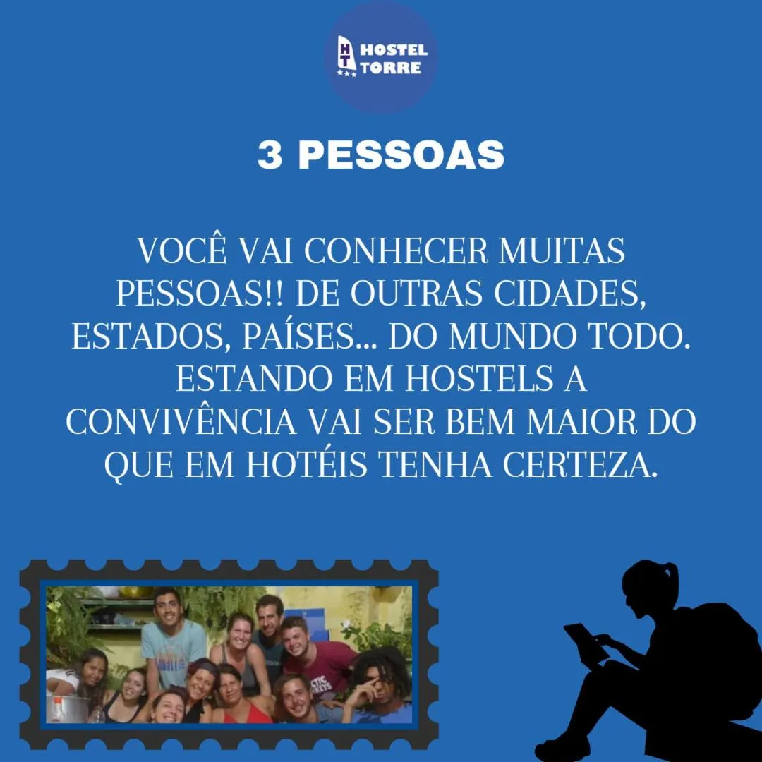 Logo/Certificate/Sign in Hostel Torre Bahia