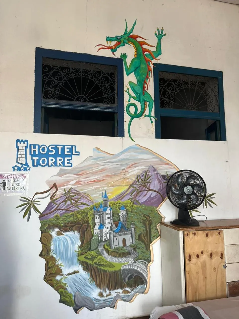 Property building in Hostel Torre Bahia