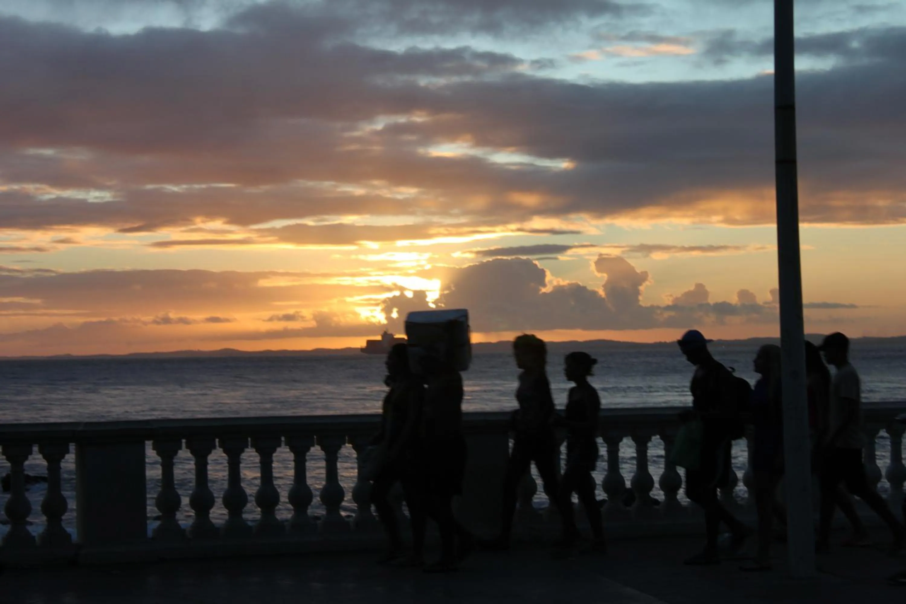 Sea view in Hostel Torre Bahia