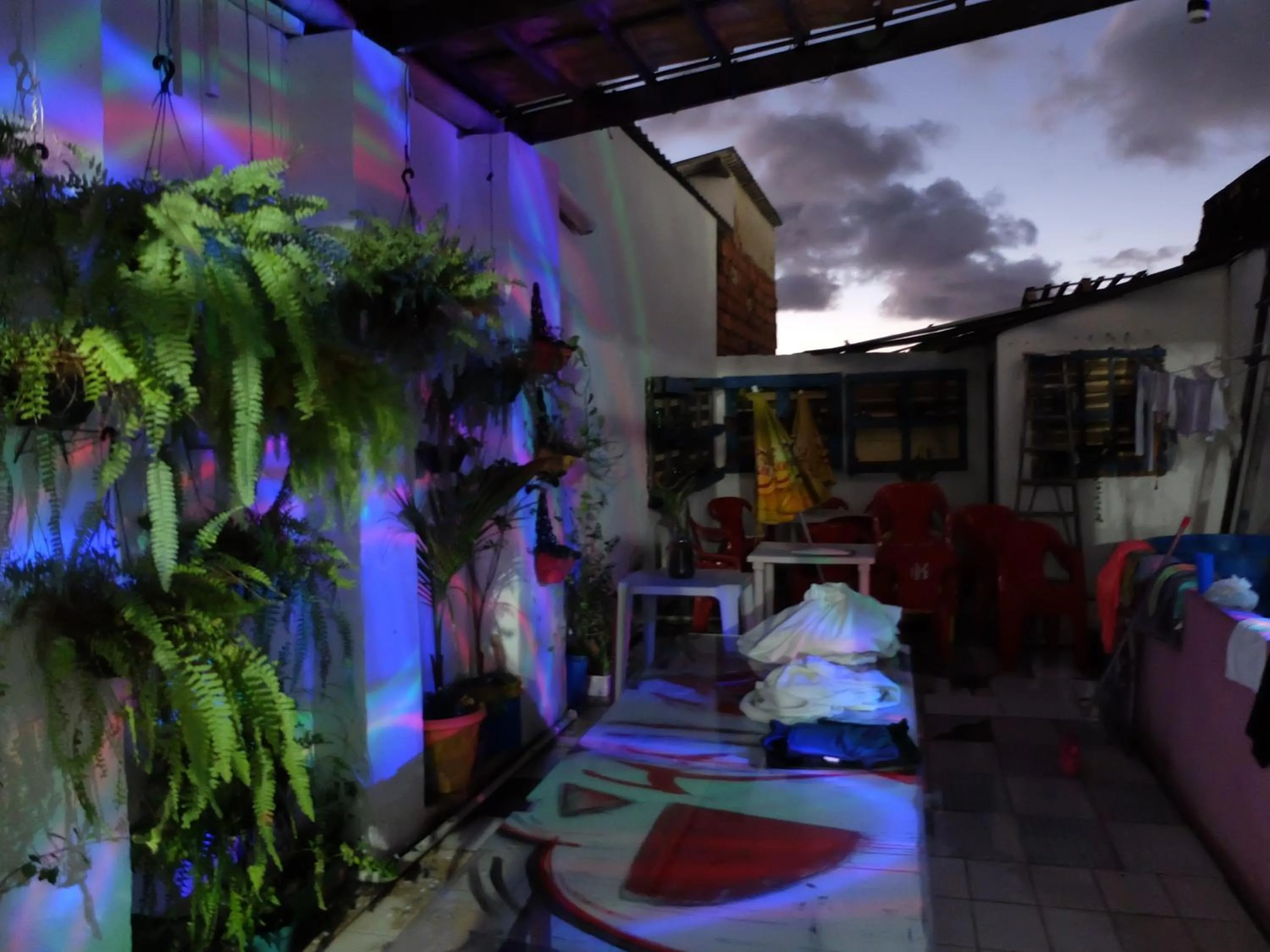 Night, Bed in Hostel Torre Bahia