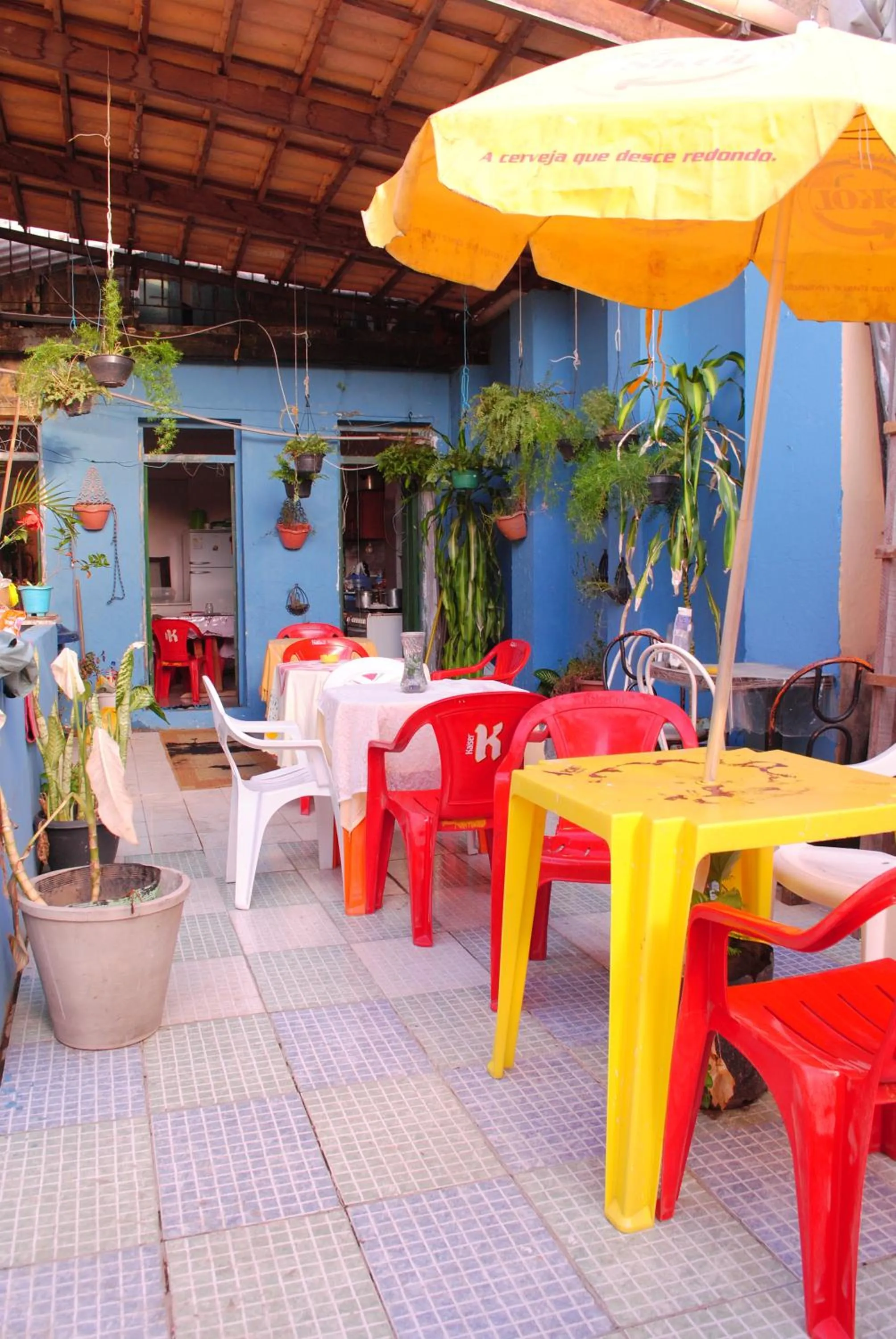 Garden in Hostel Torre Bahia