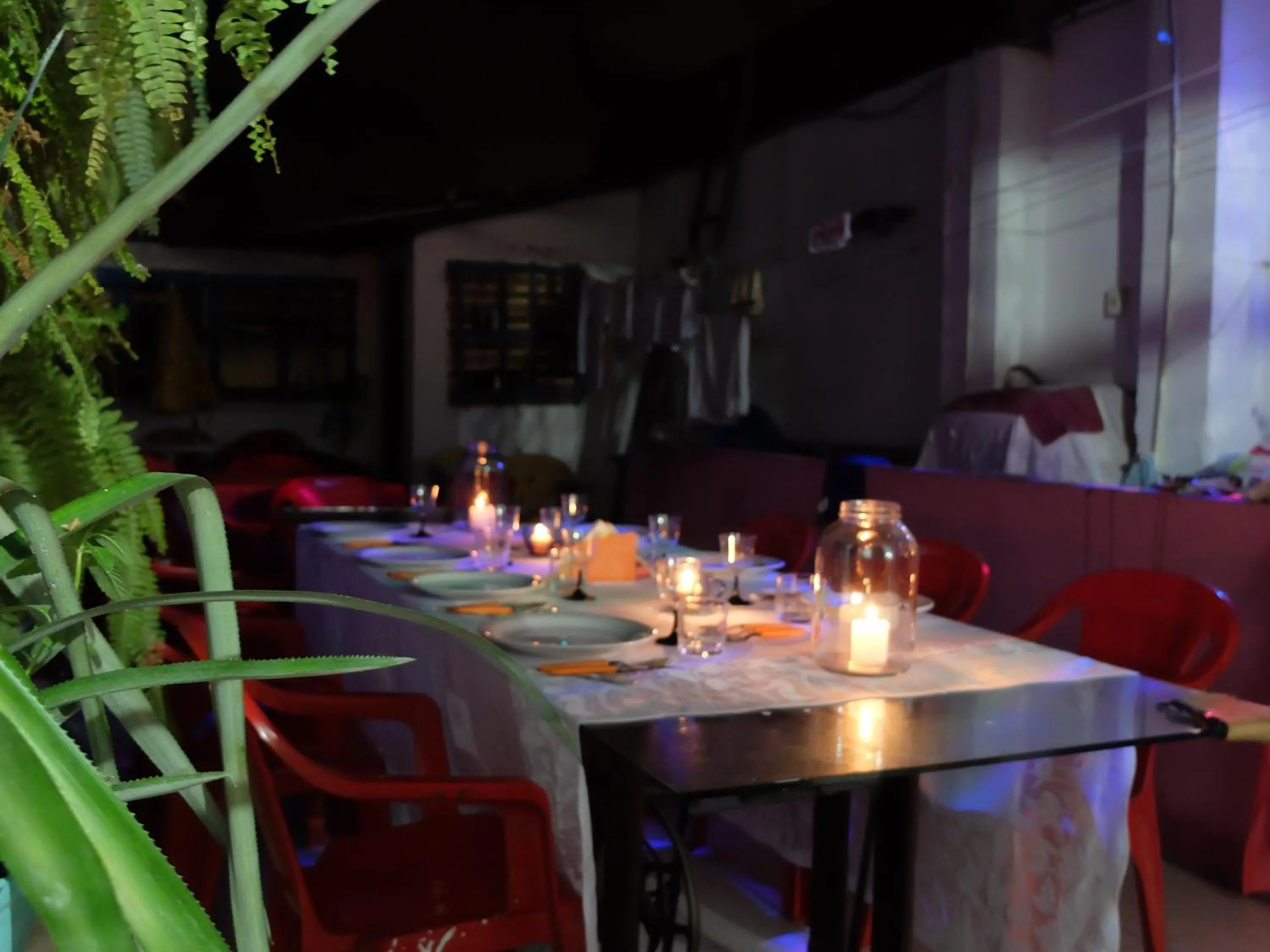 Patio in Hostel Torre Bahia