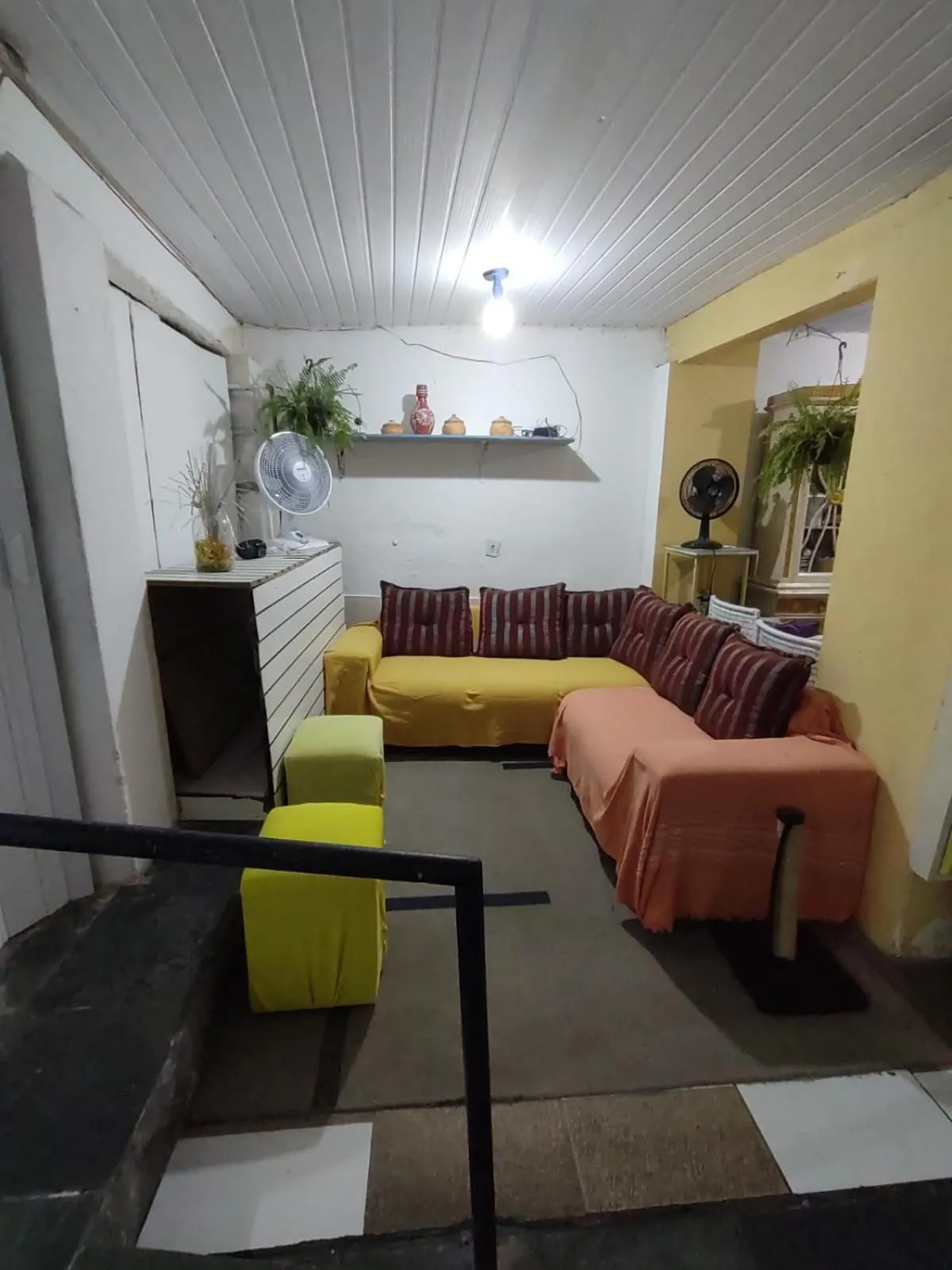 Living room in Hostel Torre Bahia