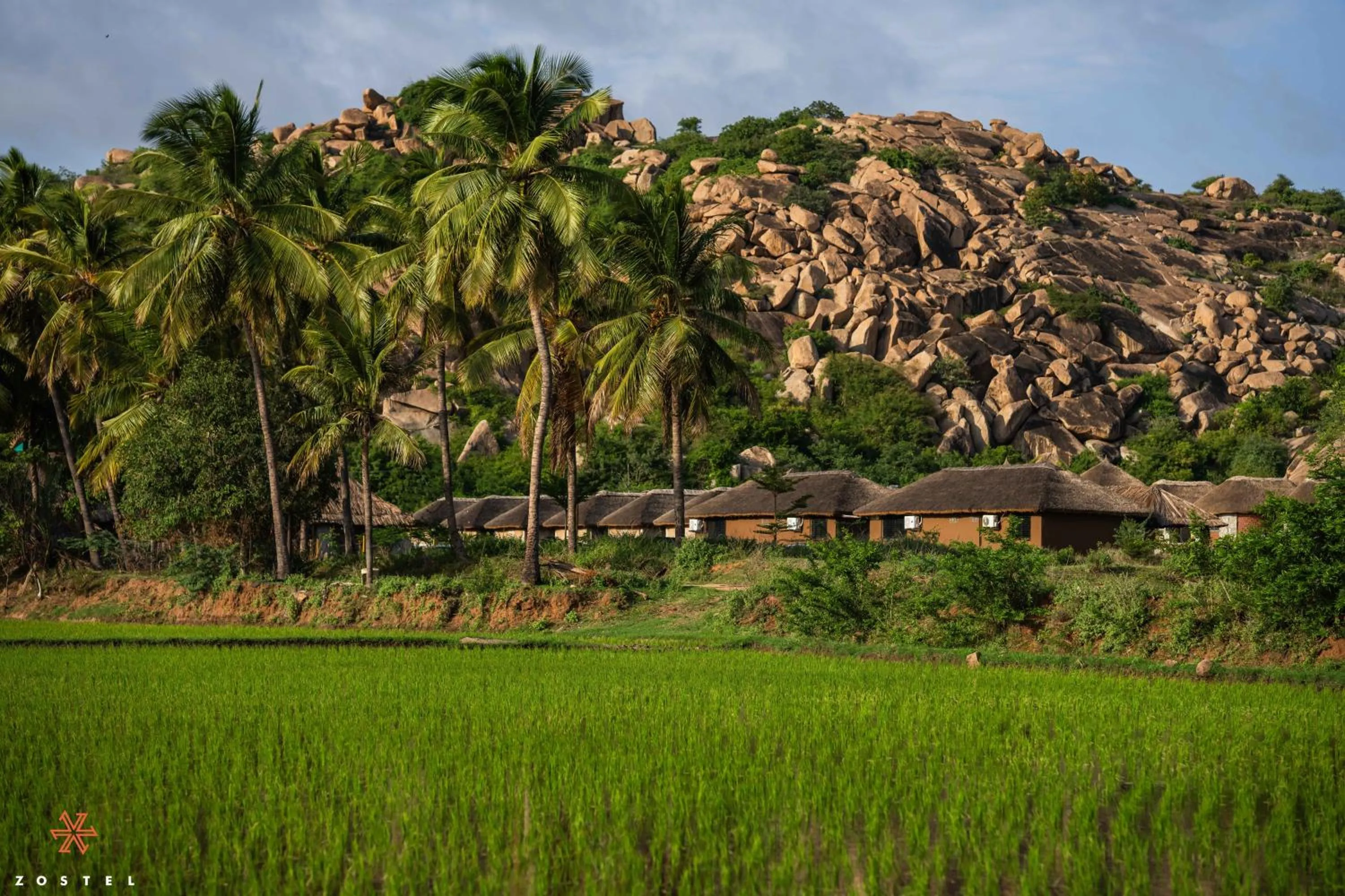 Day in Zostel Hampi (Gangavathi)