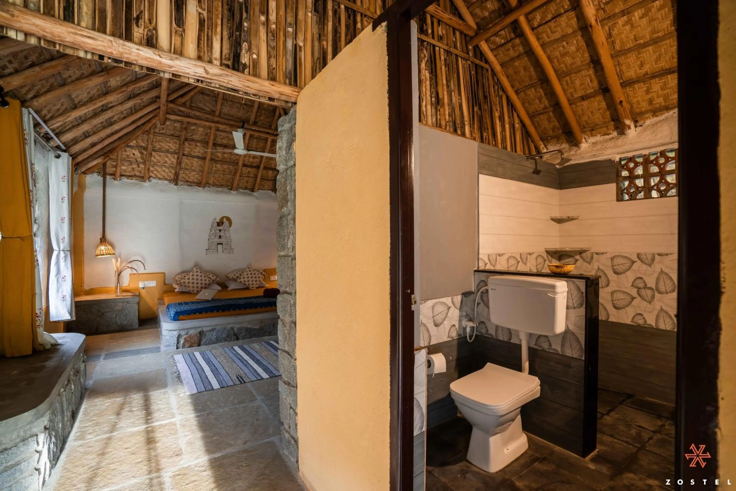 Bathroom in Zostel Hampi (Gangavathi)