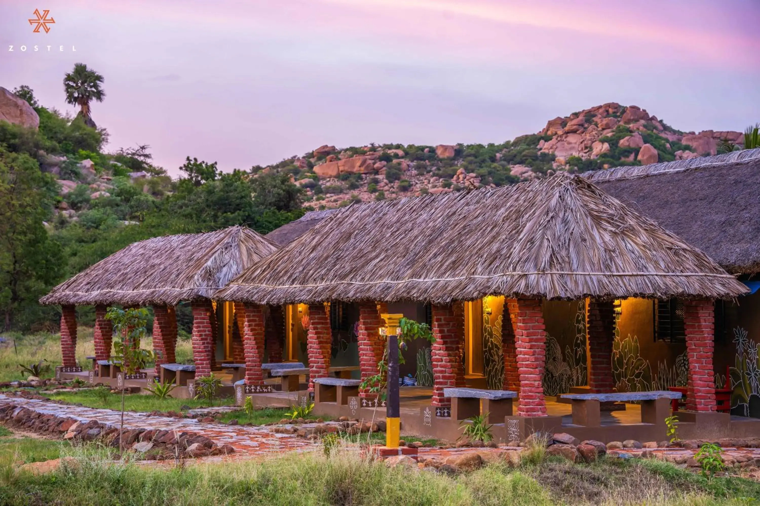 Property building in Zostel Hampi (Gangavathi) Property building in Zostel Hampi (Gangavathi)