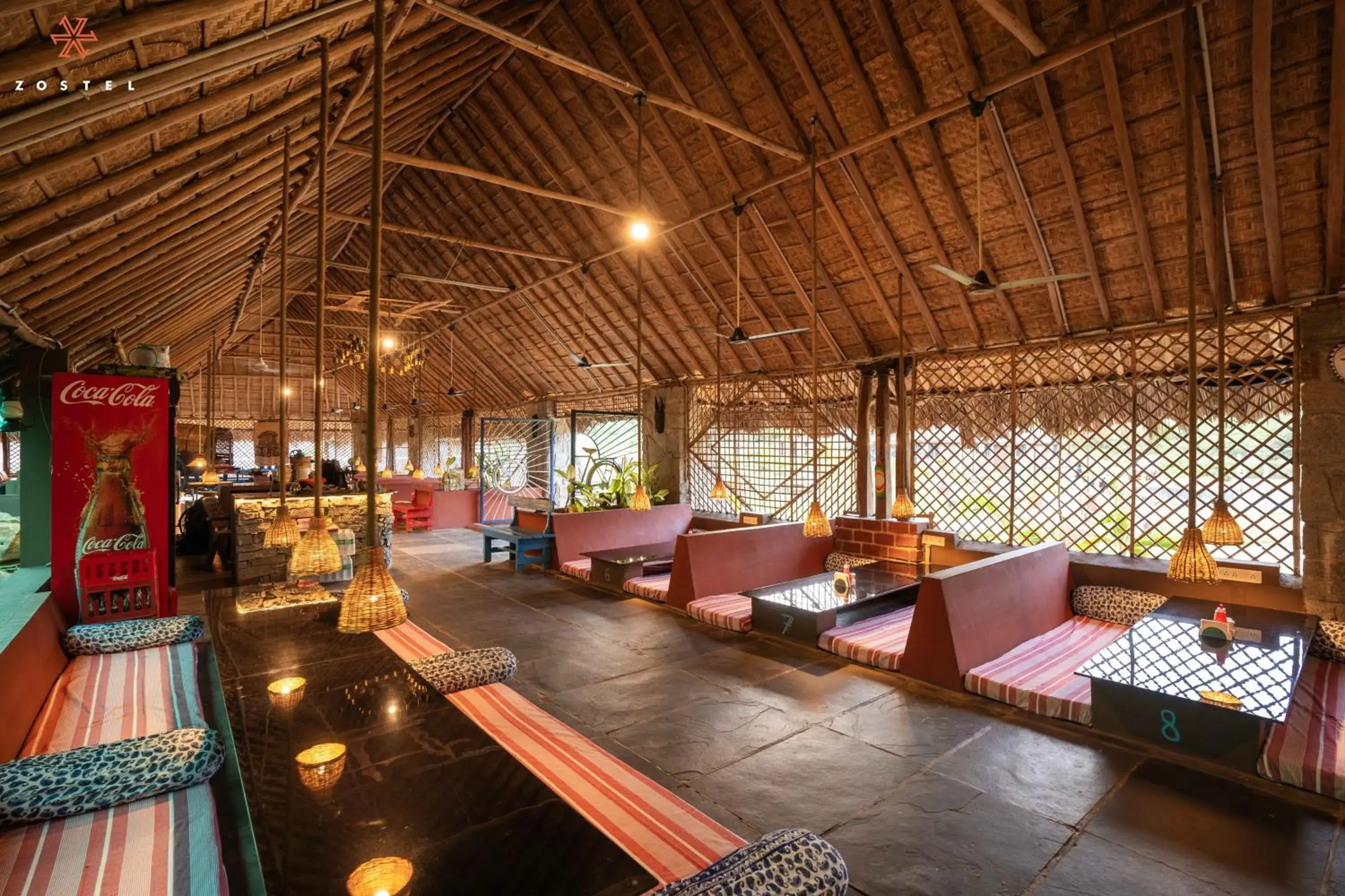 Restaurant/places to eat in Zostel Hampi, Gangavathi Restaurant/places to eat in Zostel Hampi, Gangavathi