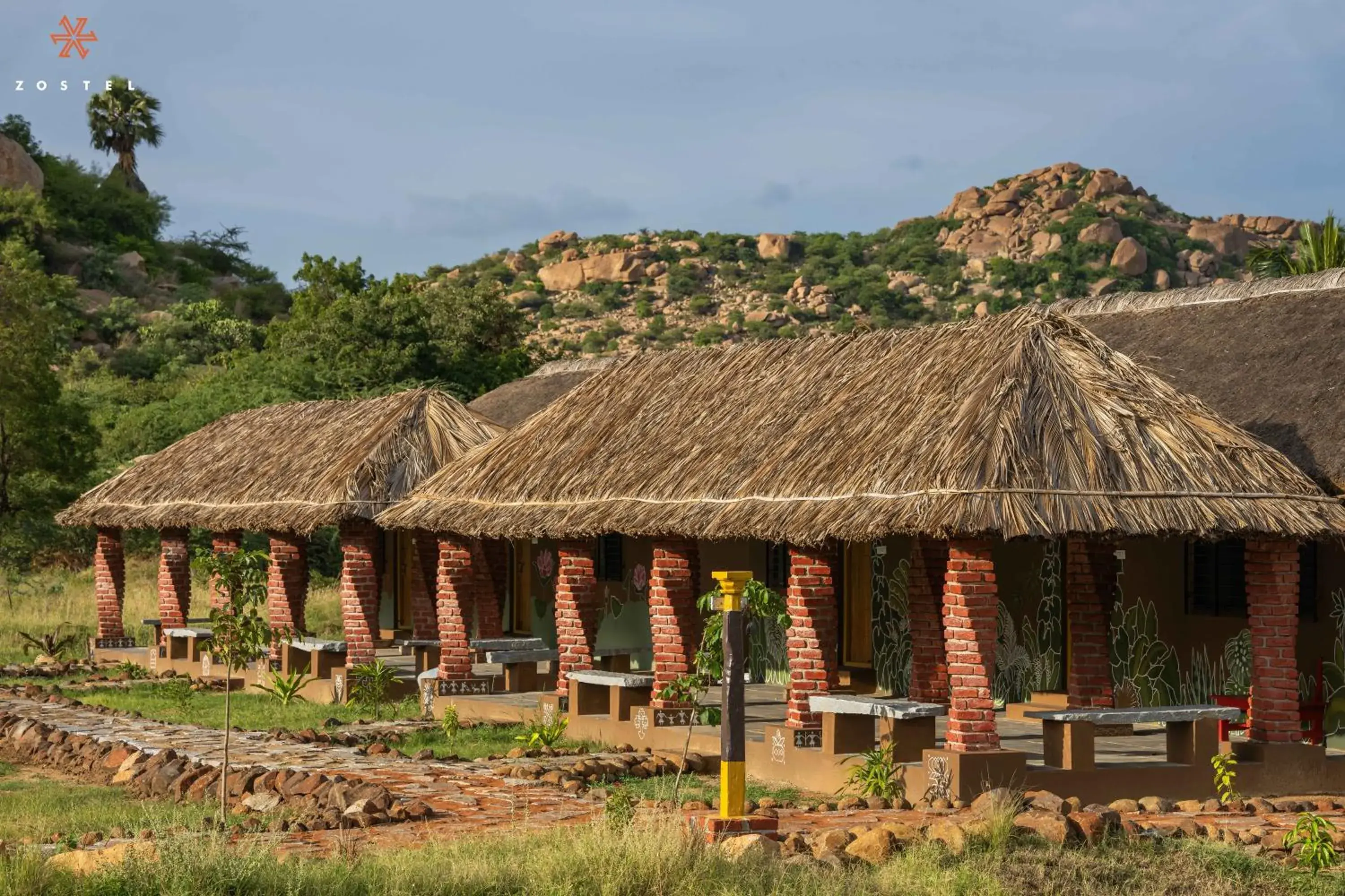 Property building in Zostel Hampi (Gangavathi) Property building in Zostel Hampi (Gangavathi)