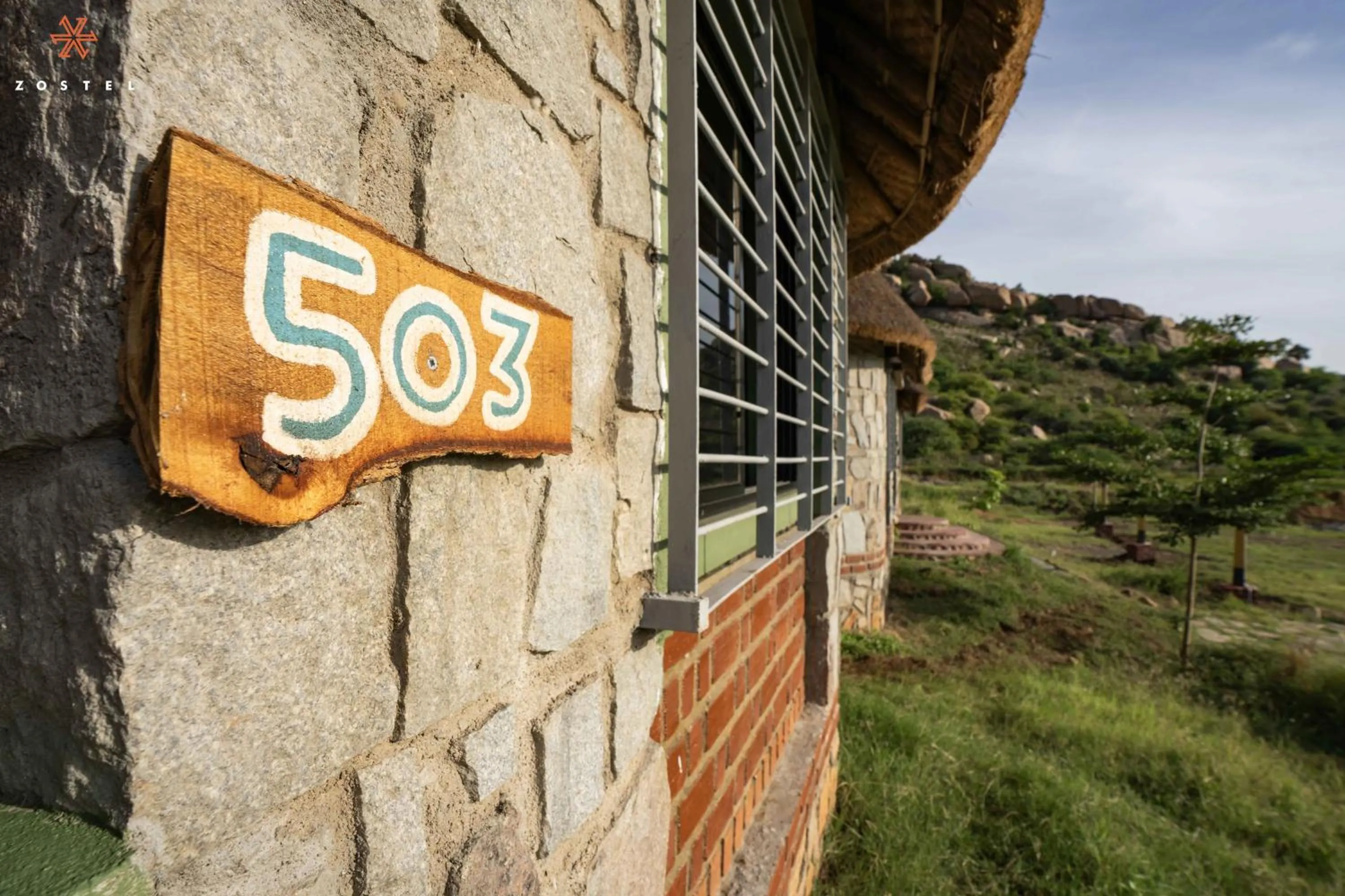 Day in Zostel Hampi (Gangavathi)