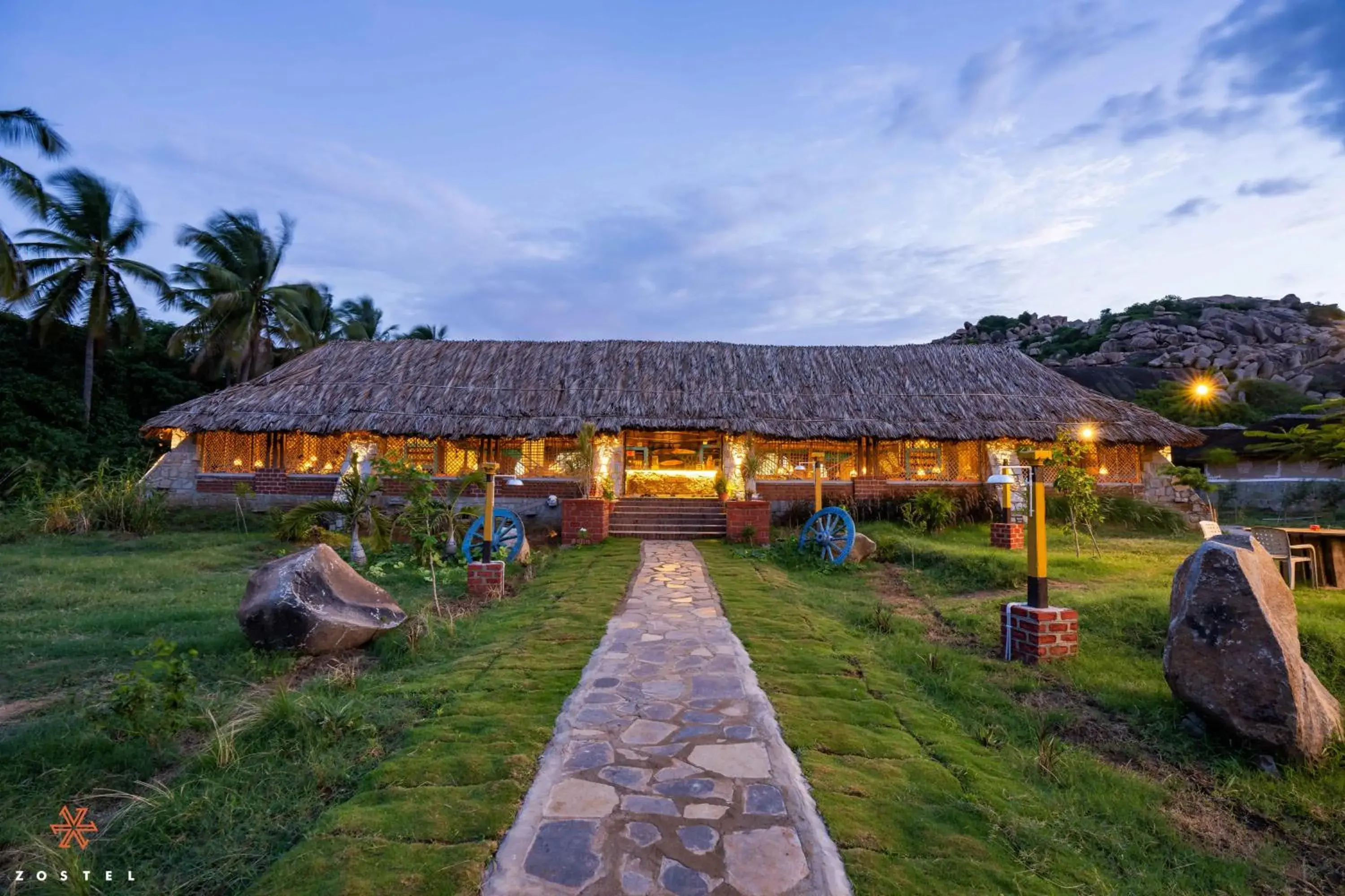 Property building in Zostel Hampi, Gangavathi Property building in Zostel Hampi, Gangavathi