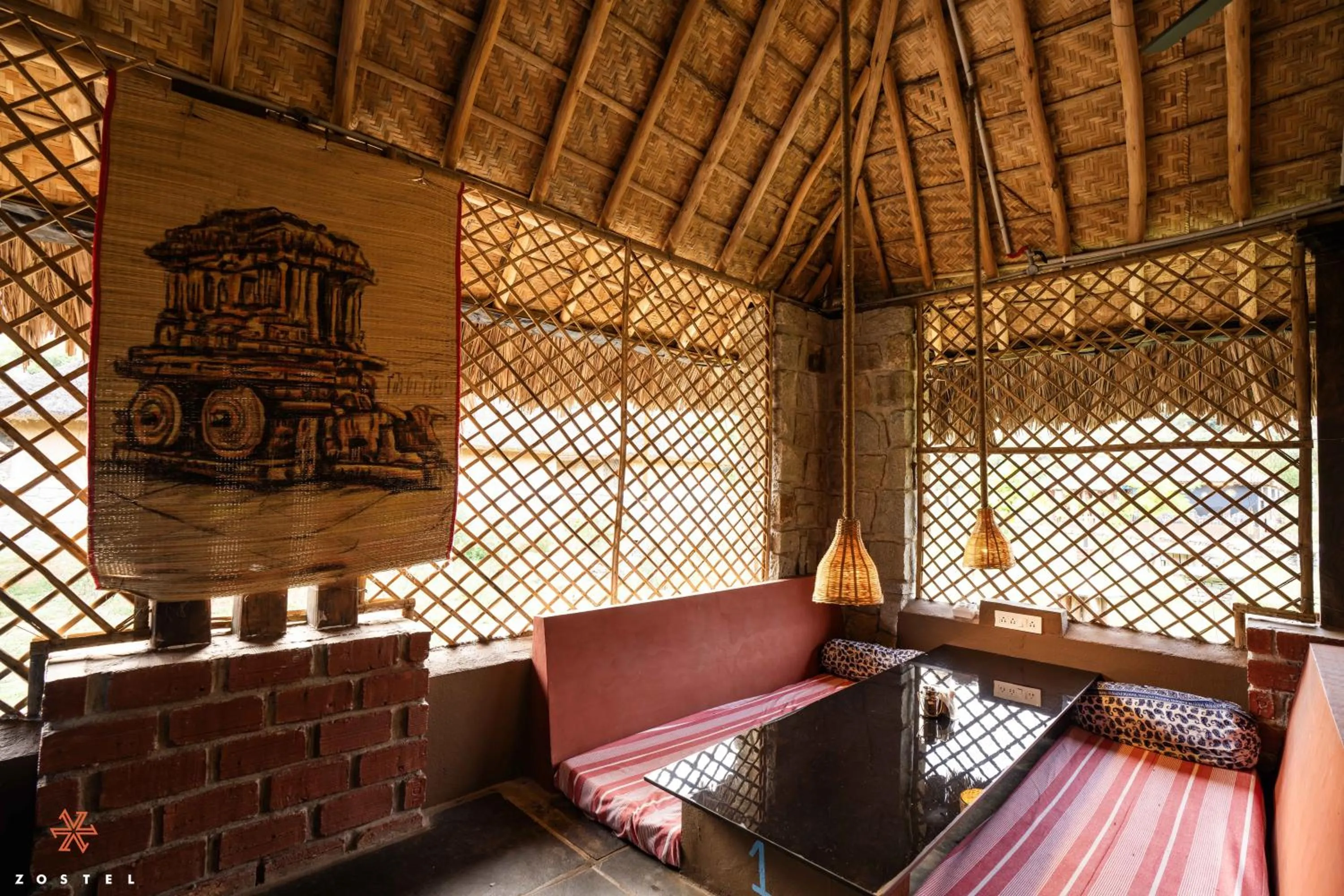 Restaurant/places to eat in Zostel Hampi (Gangavathi)