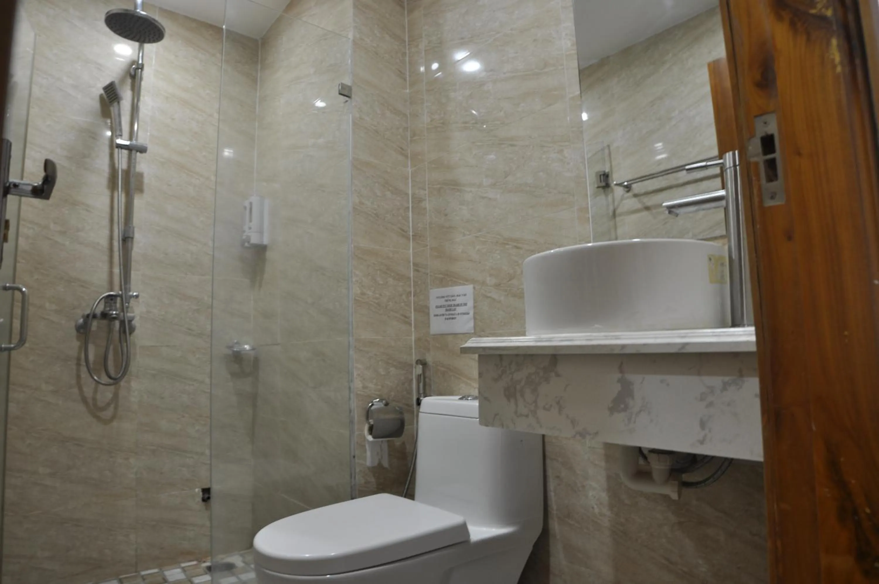 Shower, Bathroom in Melody Hotel